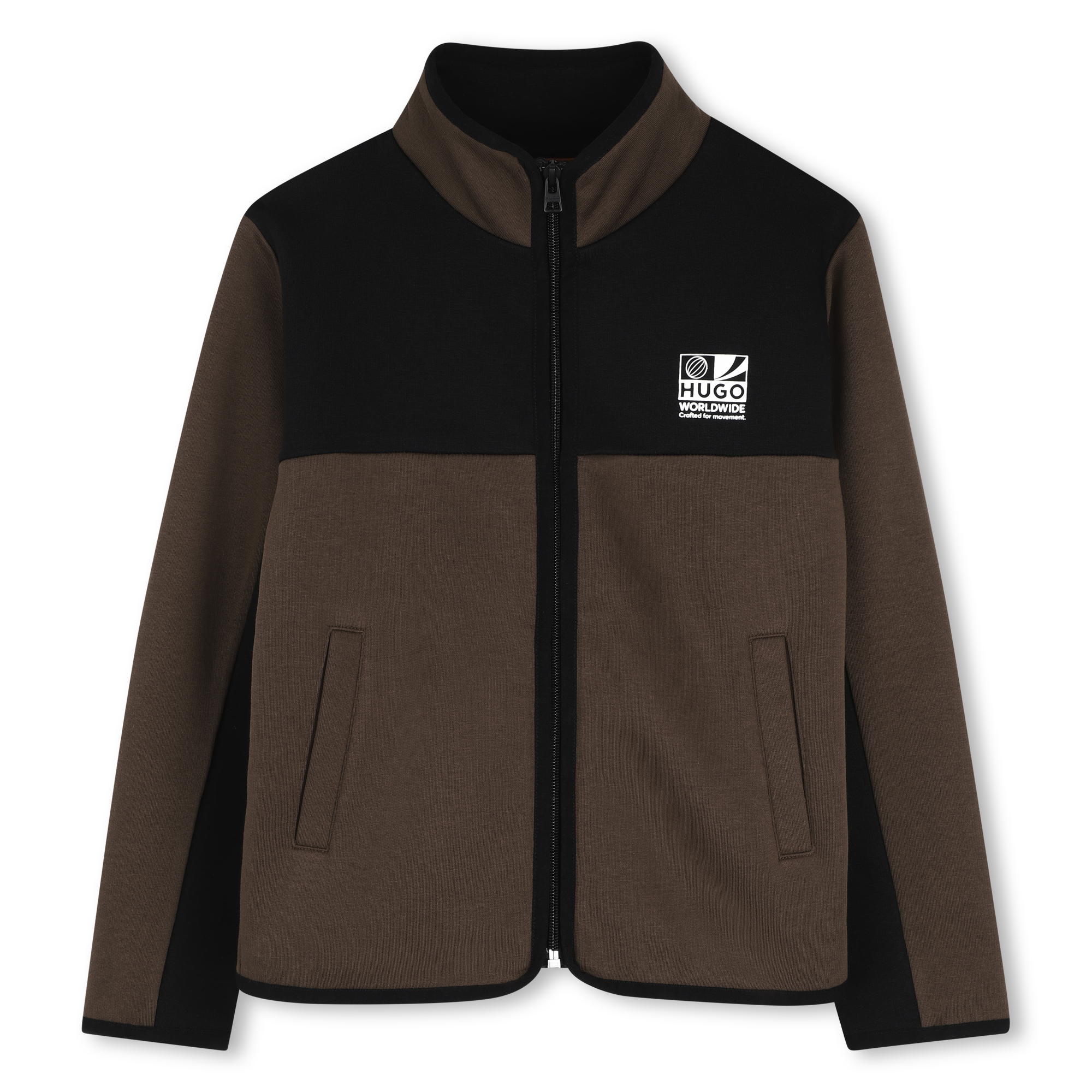 Hugo - Cardigan De Jogging - Chicory Coffee - Garçon - 5 Ans
