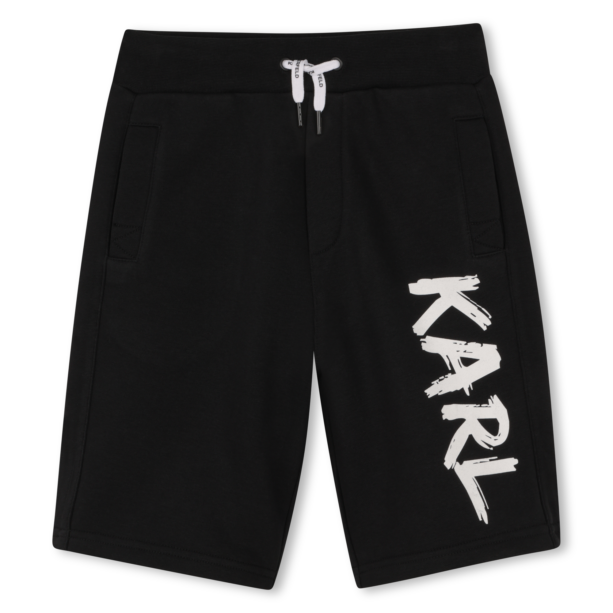 Karl Lagerfeld Kids - Bermuda En Coton - Black - Garçon - 2 Ans