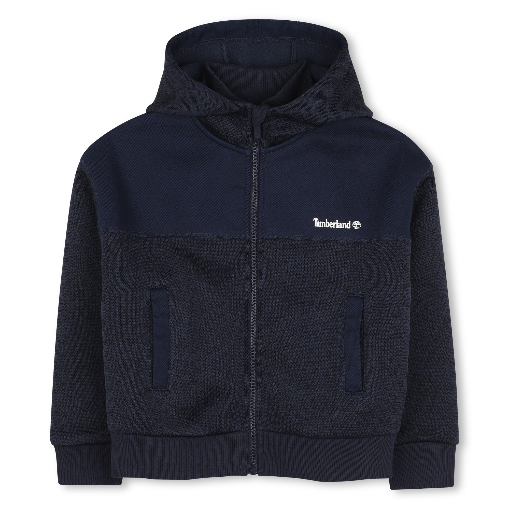 Timberland - Cardigan À Capuche - Bleu Cargo - Garçon - 12 Ans Timberland - Cardigan À Capuche - Bleu Cargo - Garçon - 12 Ans
