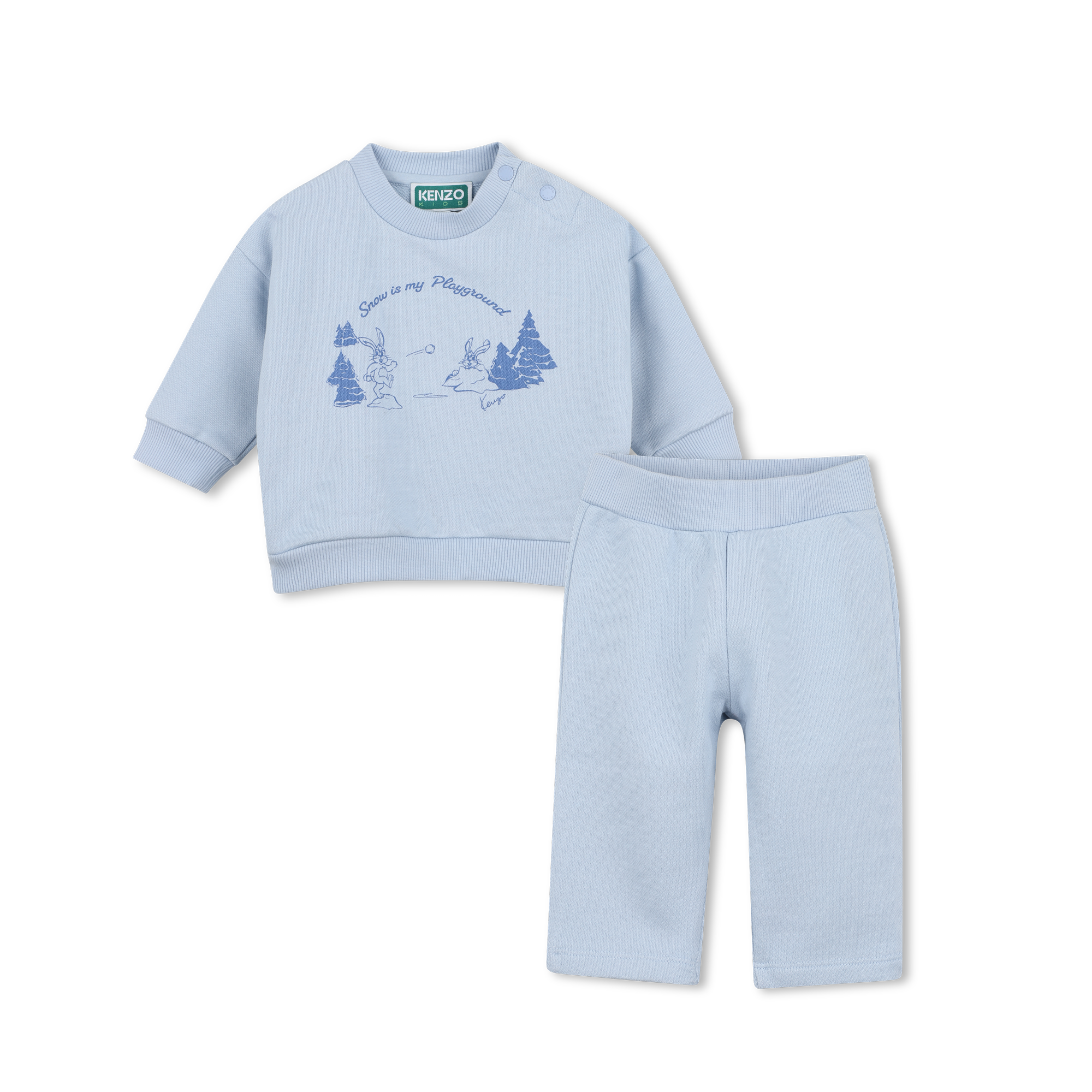 Kenzo Kids - Ensemble Cardigan Et Pantalon - Oxygen - Garçon - 2 Ans Kenzo Kids - Ensemble Cardigan Et Pantalon - Oxygen - Garçon - 2 Ans