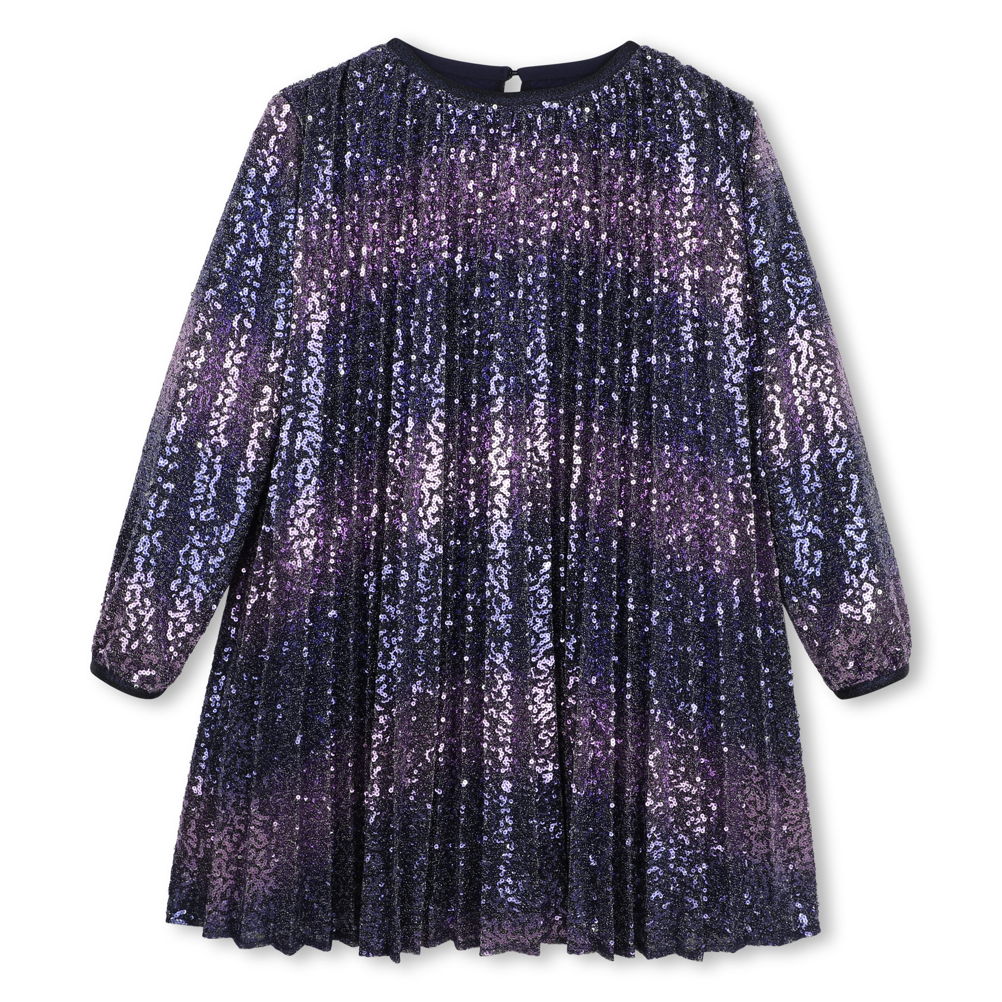 Billieblush - Robe Plissee - Indigo Blue - Fille - 4 Ans Billieblush - Robe Plissee - Indigo Blue - Fille - 4 Ans