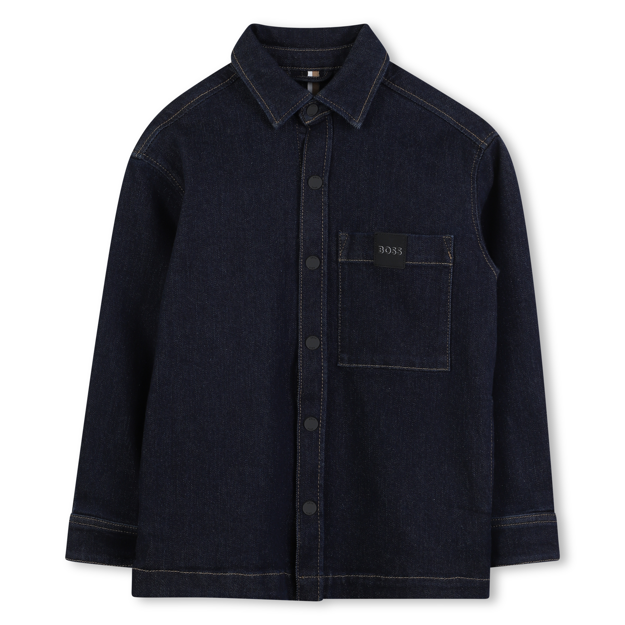 Boss - Chemise En Jean - Denim Brut - Garçon - 16 Ans