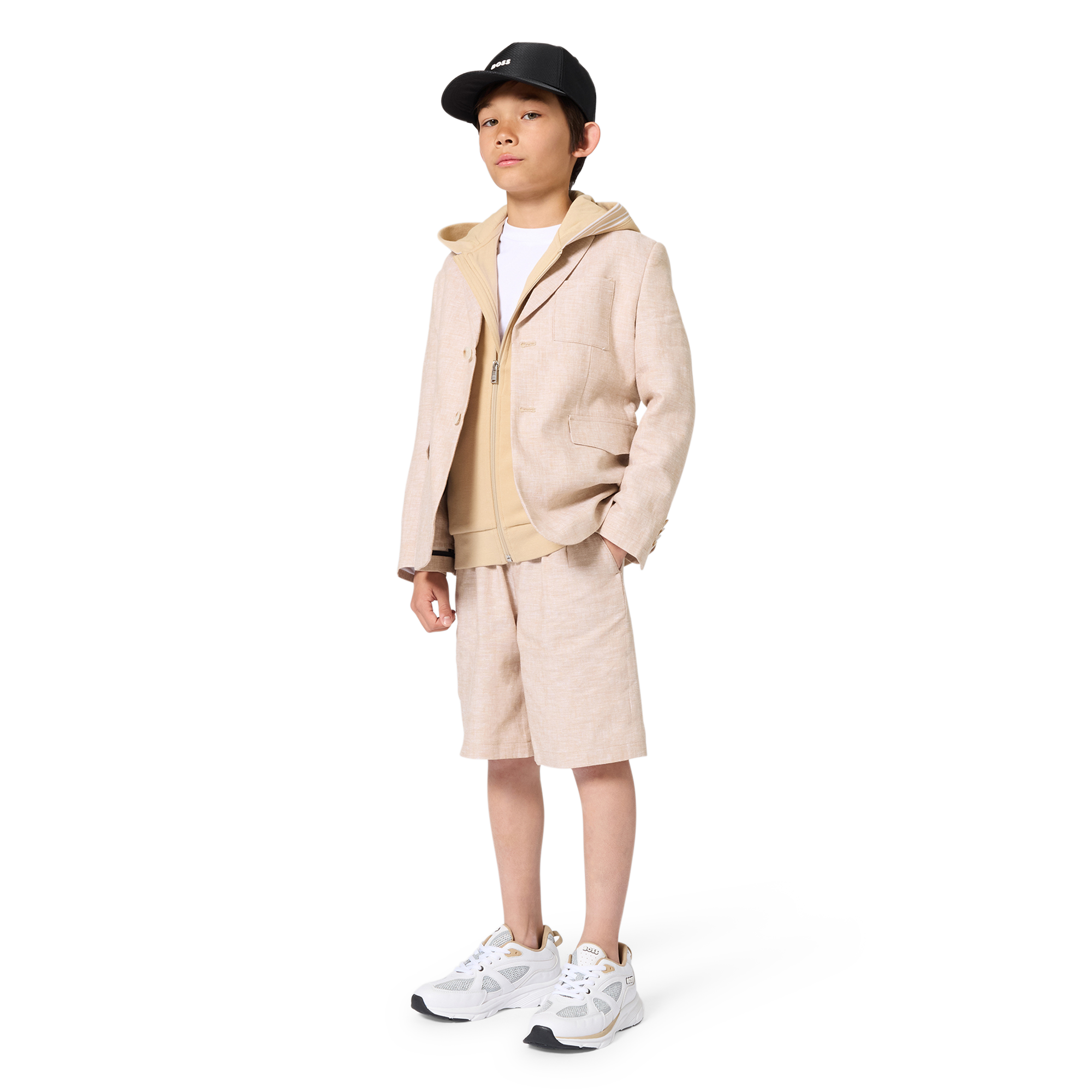 Boss - Veste De Costume - Sand - Garçon - 8 Ans