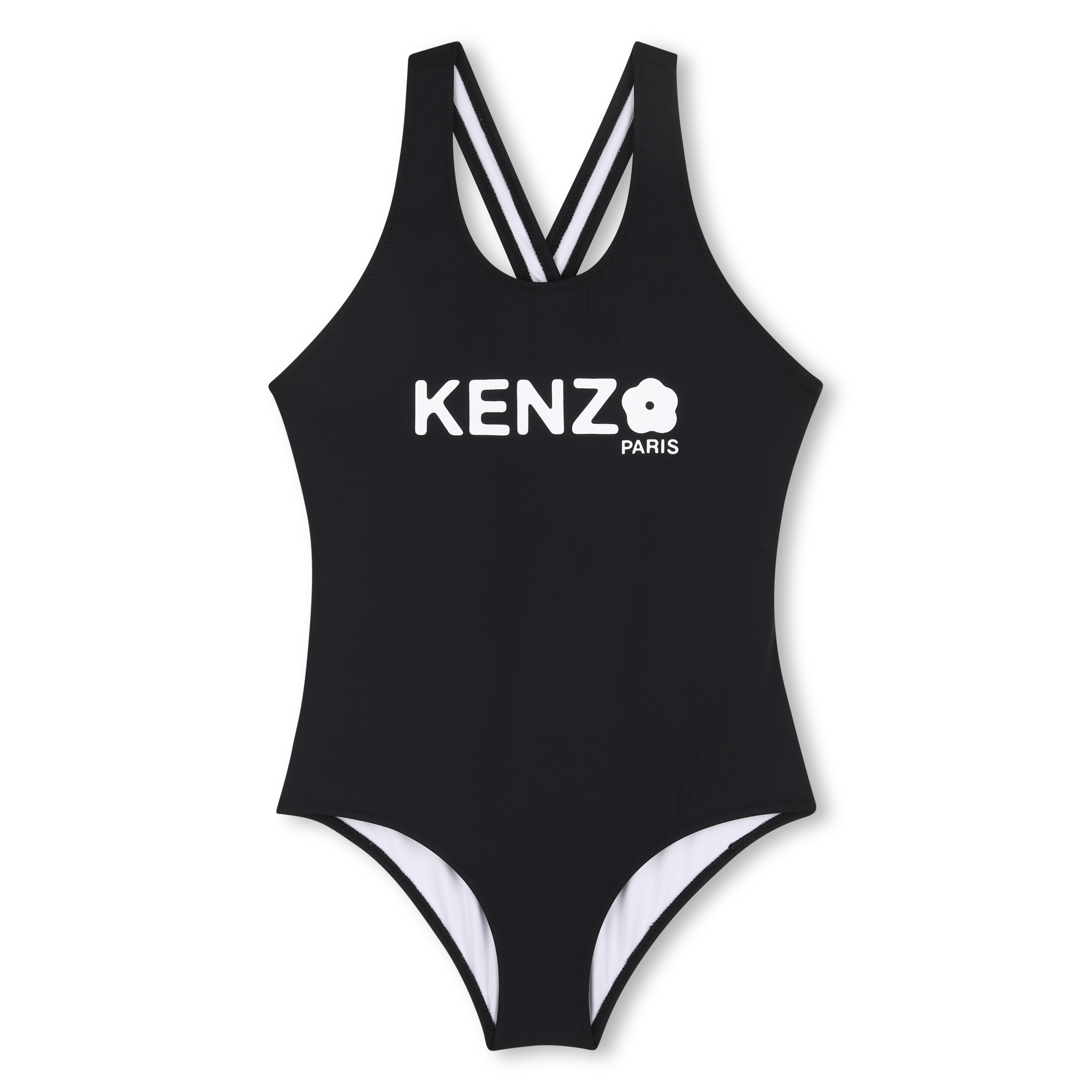 Kenzo Kids - Maillot De Bain 1 Pièce - Black - Fille - 14 Ans Kenzo Kids - Maillot De Bain 1 Pièce - Black - Fille - 14 Ans