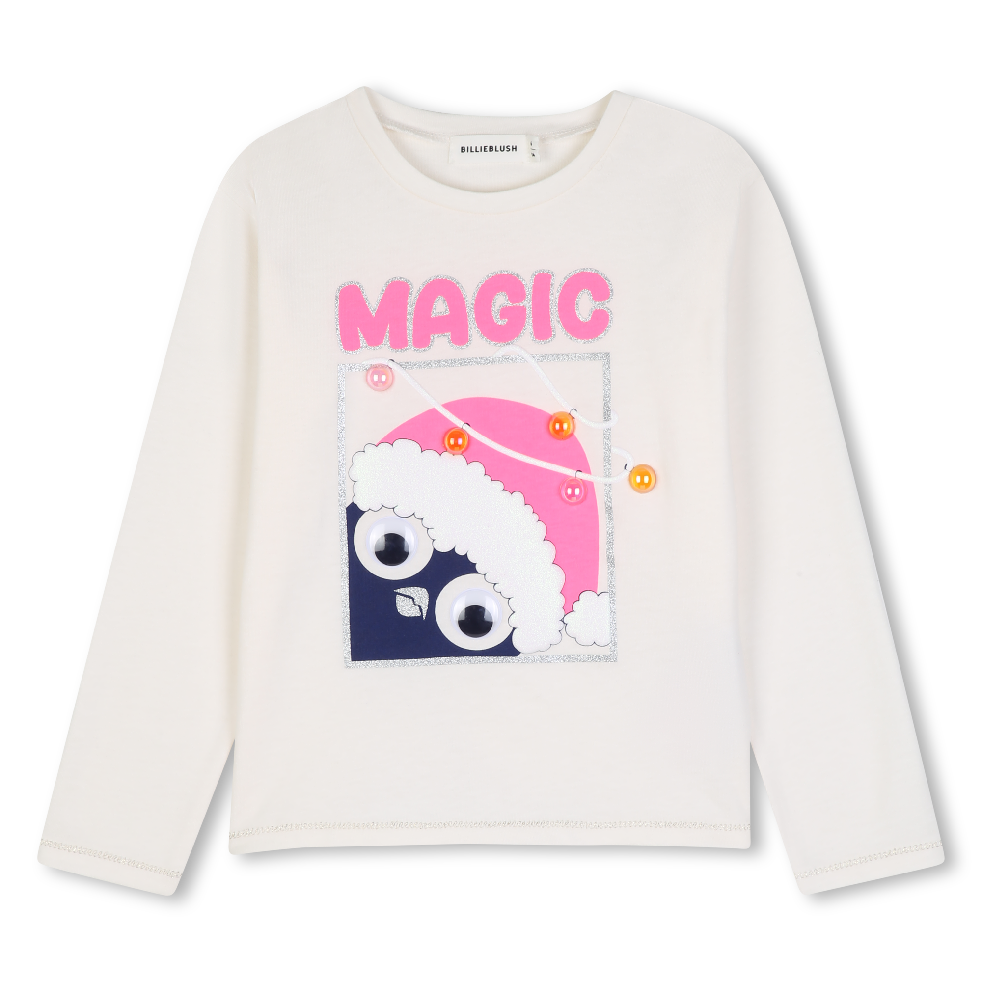 Billieblush - Tee-shirt Manches Longues - Rice - Fille - 6 Ans