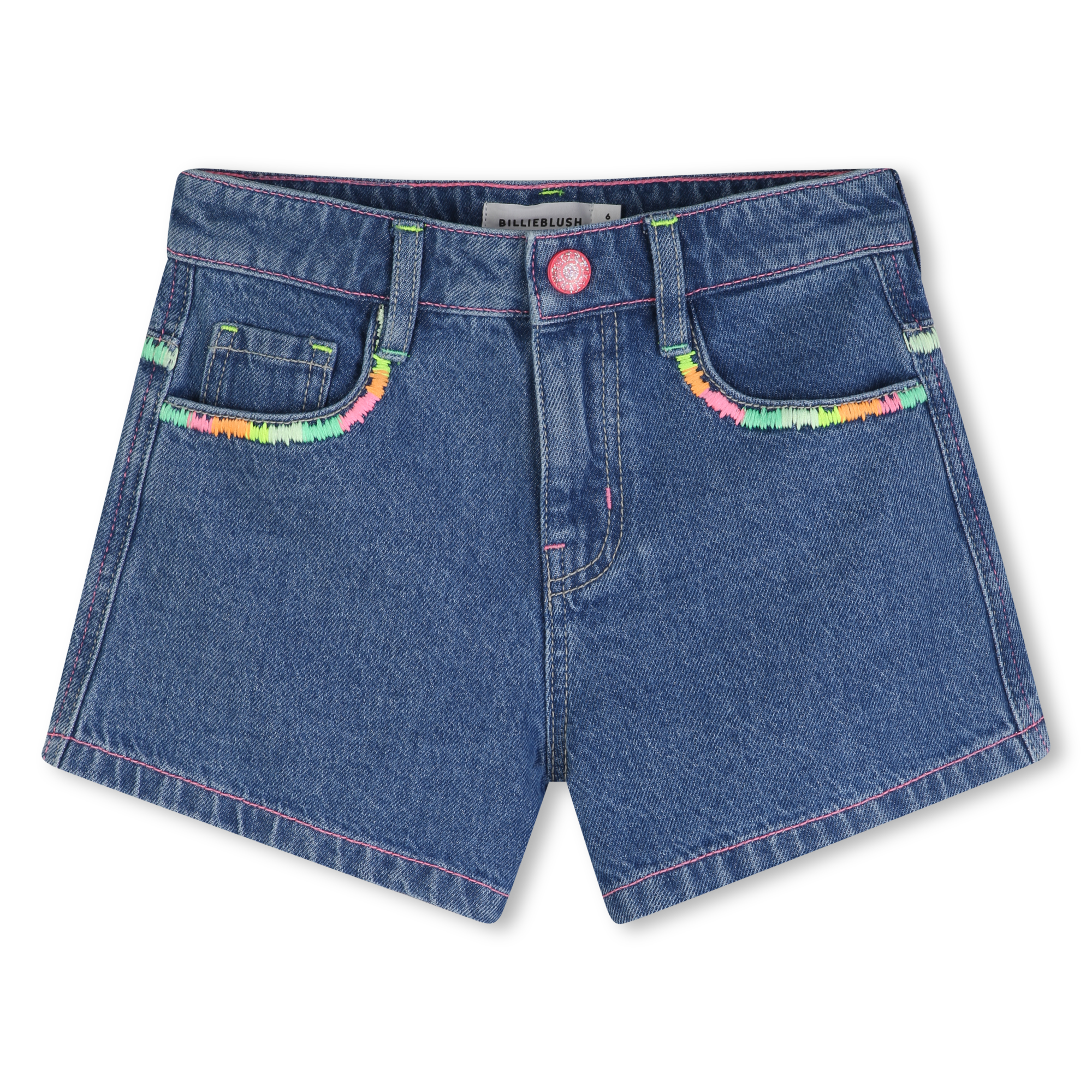 Billieblush - Short En Jean - Double Stone+brossage - Fille - 12 Ans