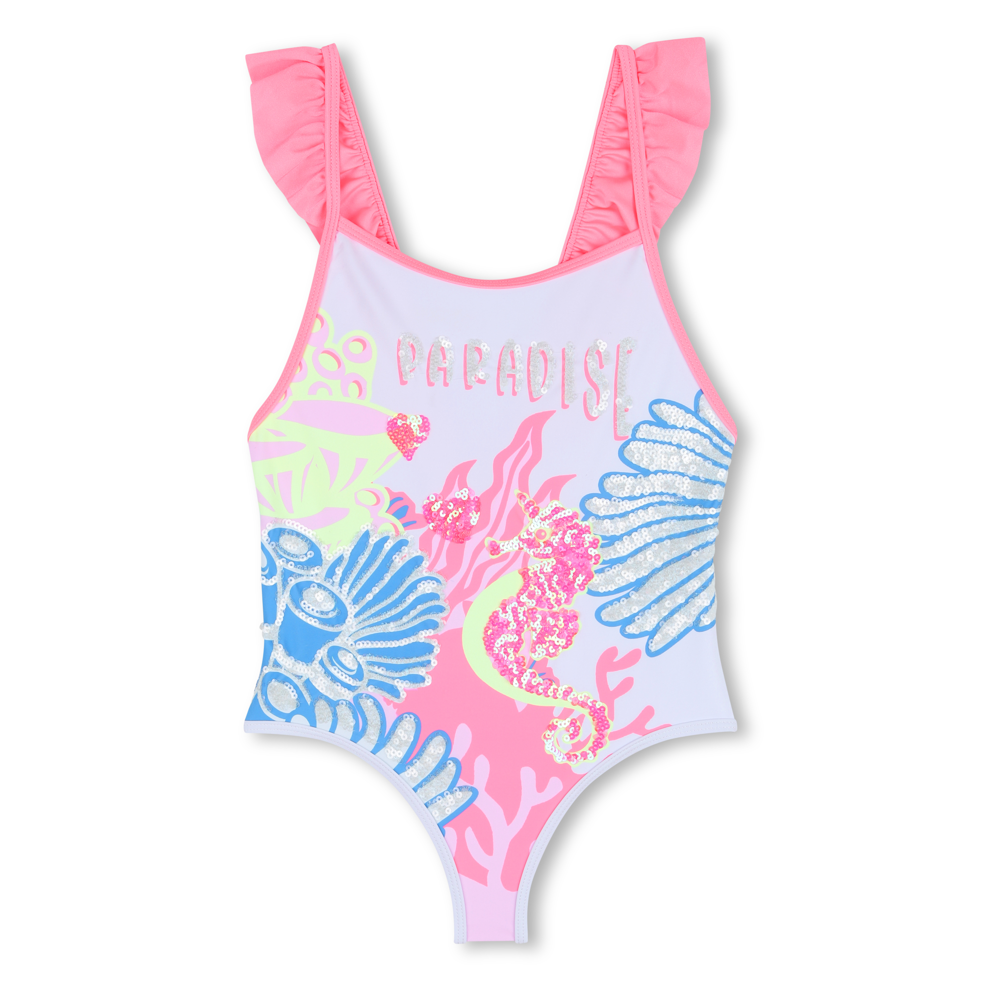 Billieblush - Maillot De Bain 1 Pièce - Blanc - Fille - 12 Ans