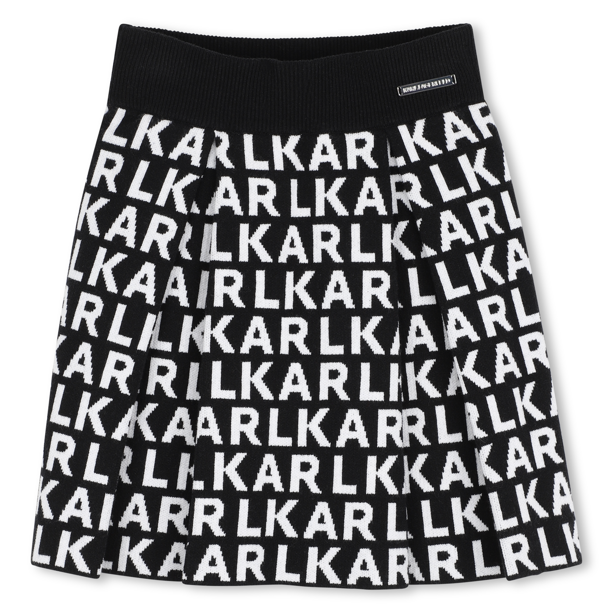 Karl Lagerfeld Kids - Jupe Courte - Noir Blanc - Fille - 10 Ans Karl Lagerfeld Kids - Jupe Courte - Noir Blanc - Fille - 10 Ans