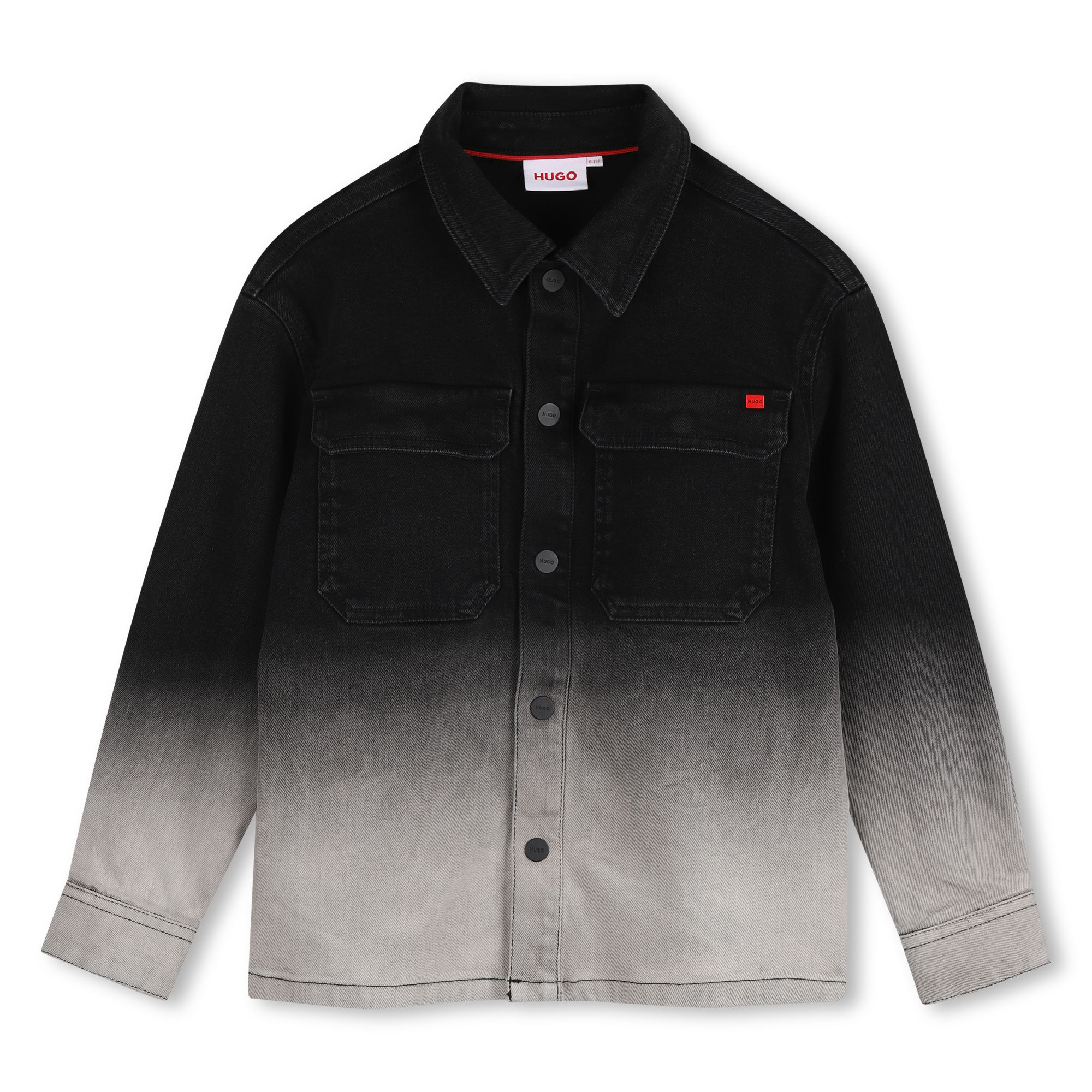Hugo - Sur-chemise - Z21 Denim Black Lave - Garçon - 12 Ans
