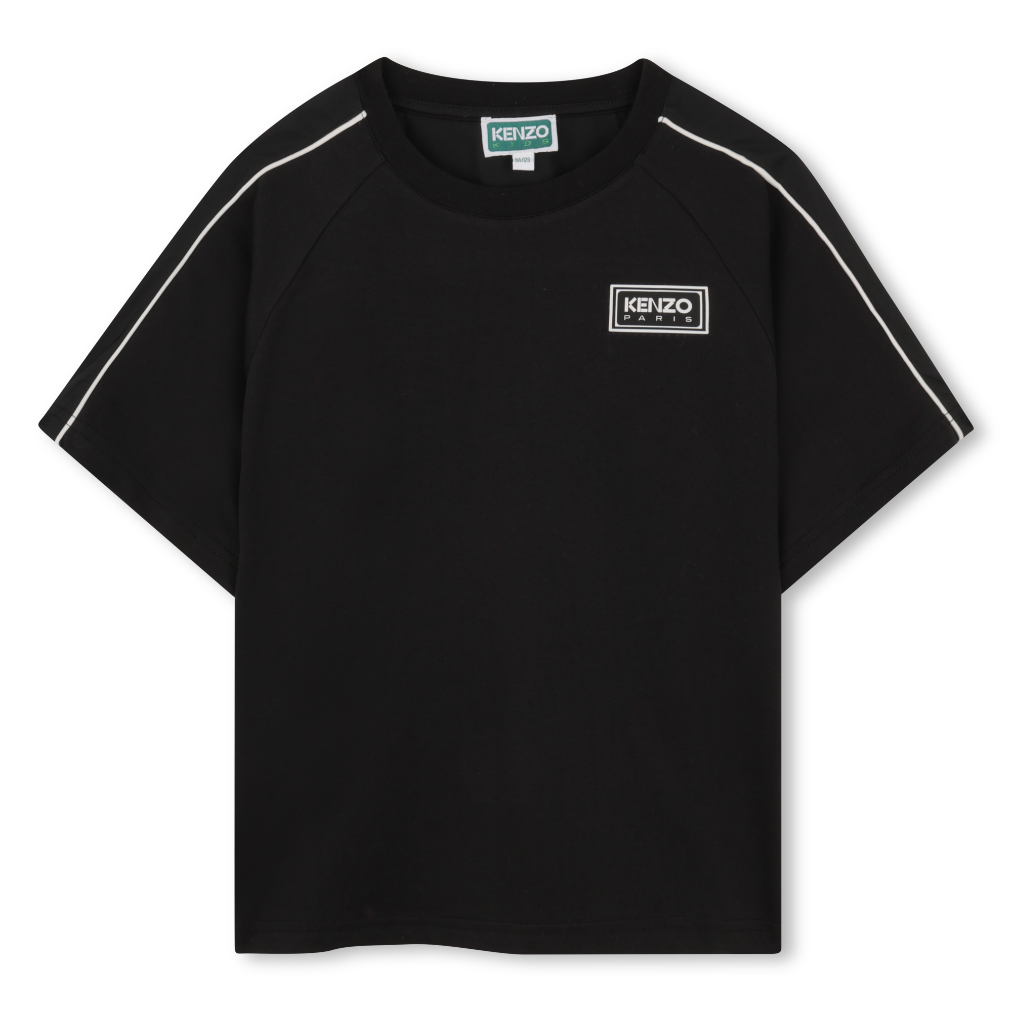 Kenzo Kids - Tee-shirt Manches Courtes - Black - Garçon - 6 Ans