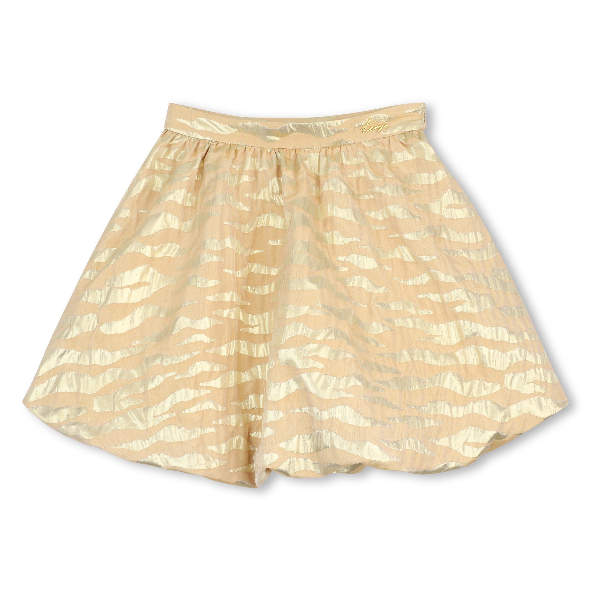 Kenzo Kids - Jupe De Cérémonie - Beige Dore - Fille - 3 Ans