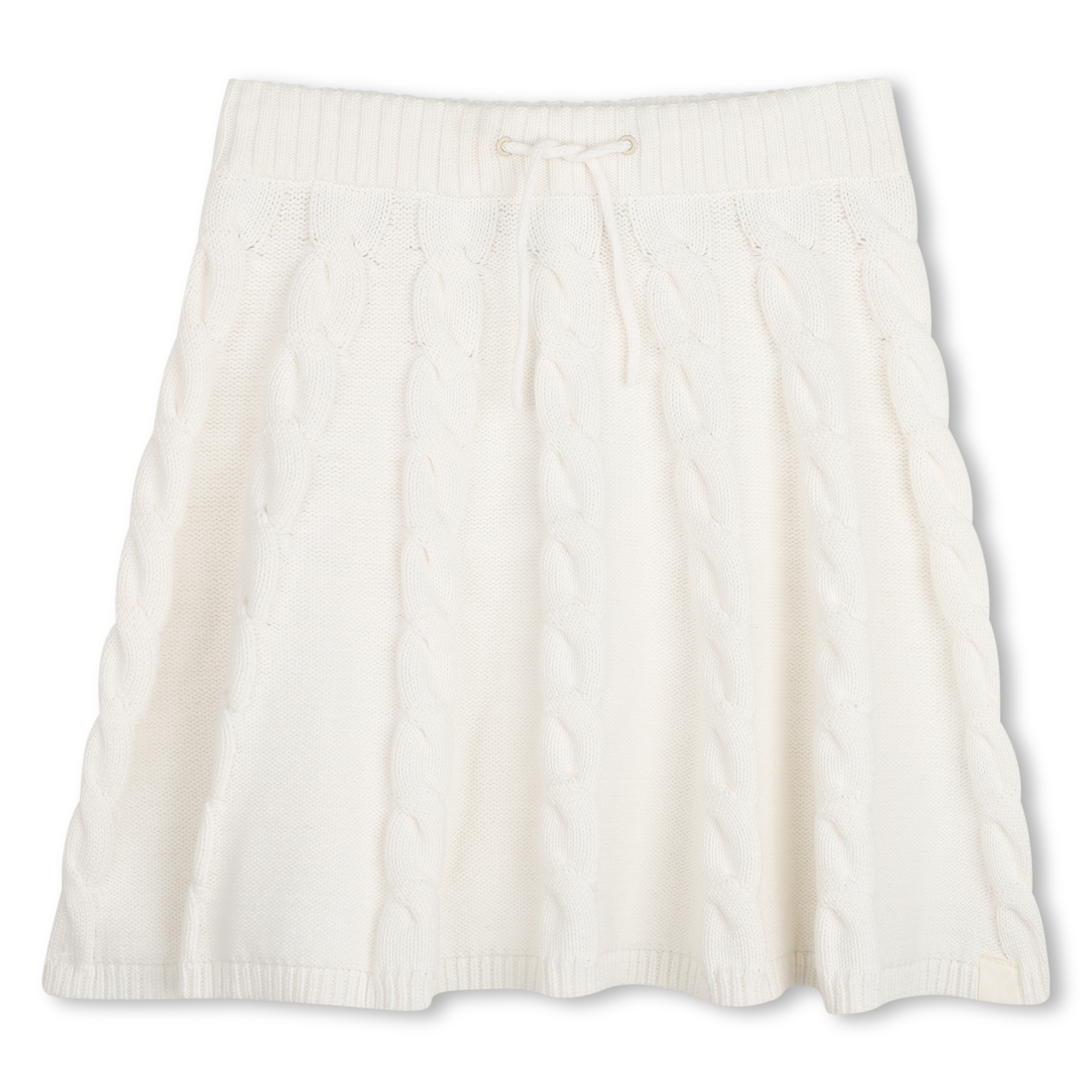 Kids Around - Jupe En Tricot - Craie - Fille - 6 Ans