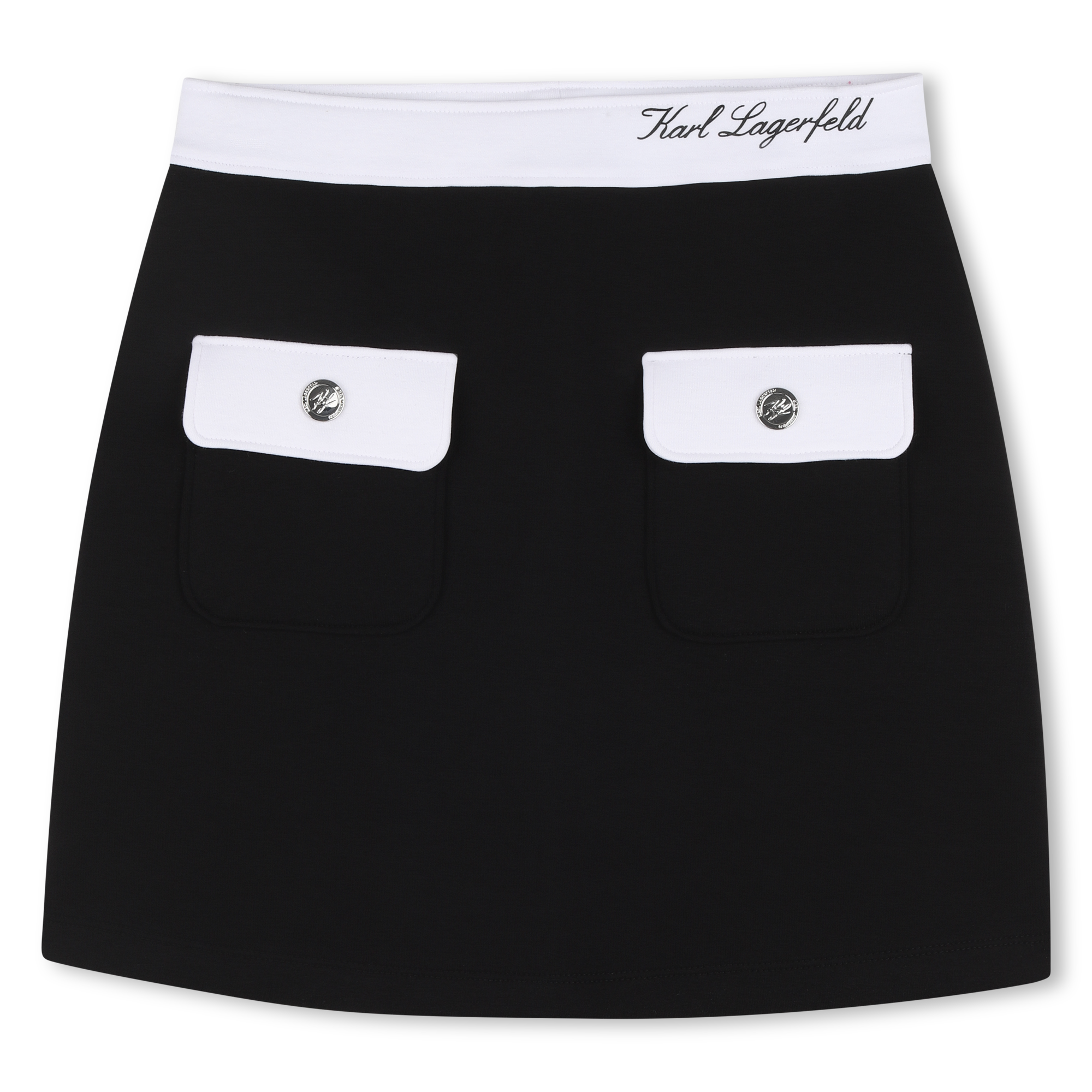 Karl Lagerfeld Kids - Jupe Courte - Black - Fille - 16 Ans