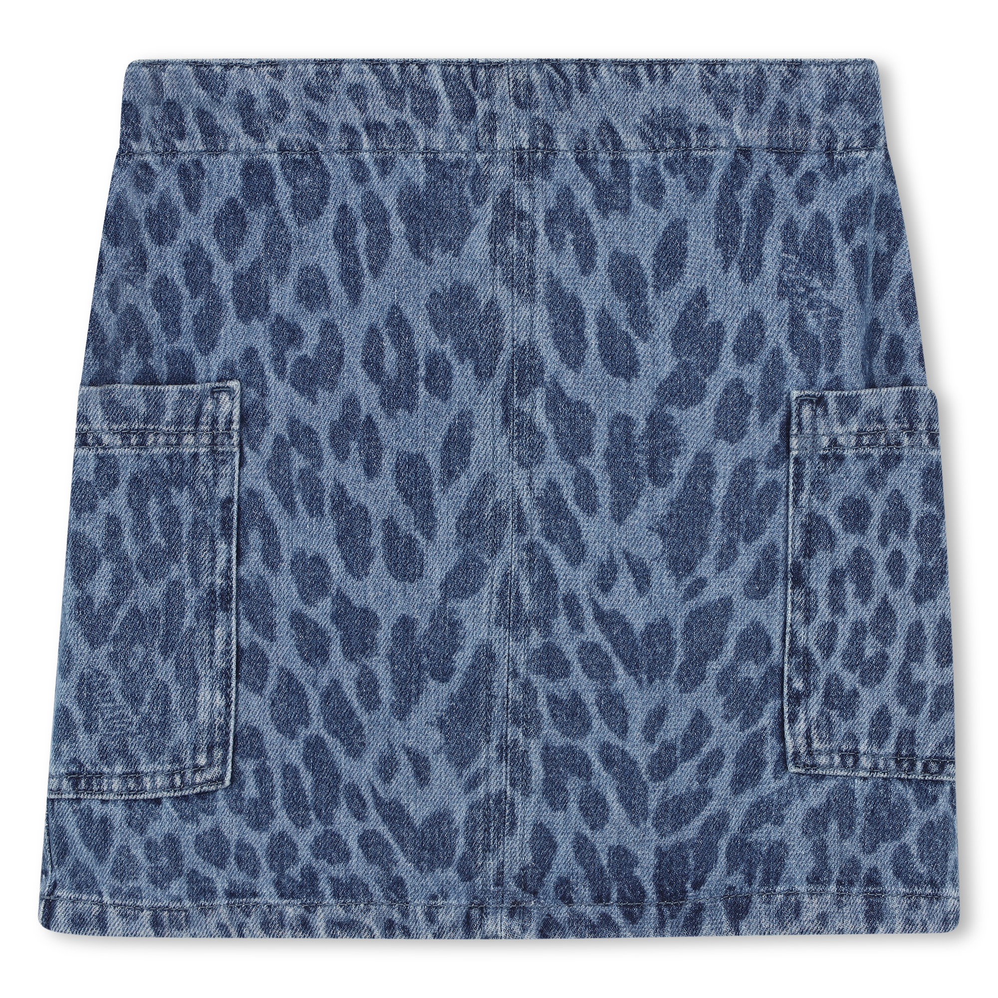 Zadig & Voltaire - Jupe Denim Imprimé Léopard - Denim Blue - Fille - 12 Ans Zadig & Voltaire - Jupe Denim Imprimé Léopard - Denim Blue - Fille - 12 Ans