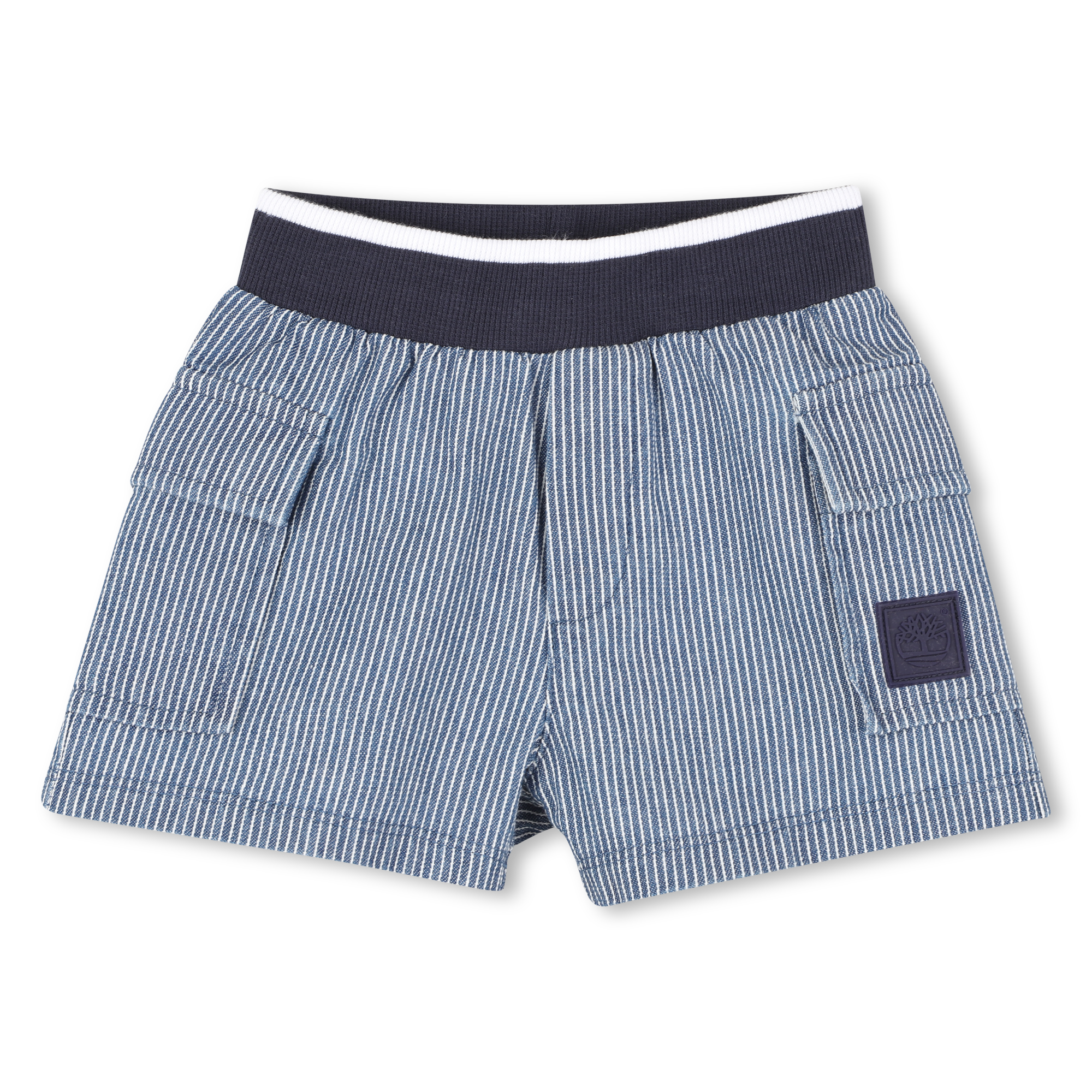 Timberland - Short En Jean - Bleu Blanc - Garçon - 12 Mois