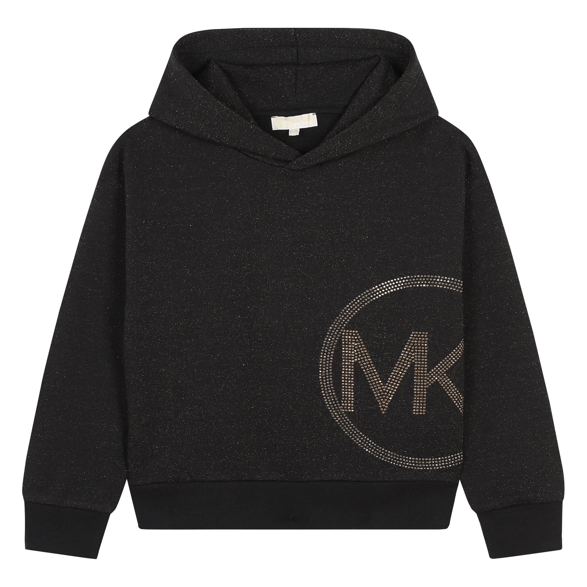 Michael+Kors+-+Sweat-shirt+Molletonne+Capuche+-+Fille+-+Taille+4+ans+-+Noir+-+Kids+Around