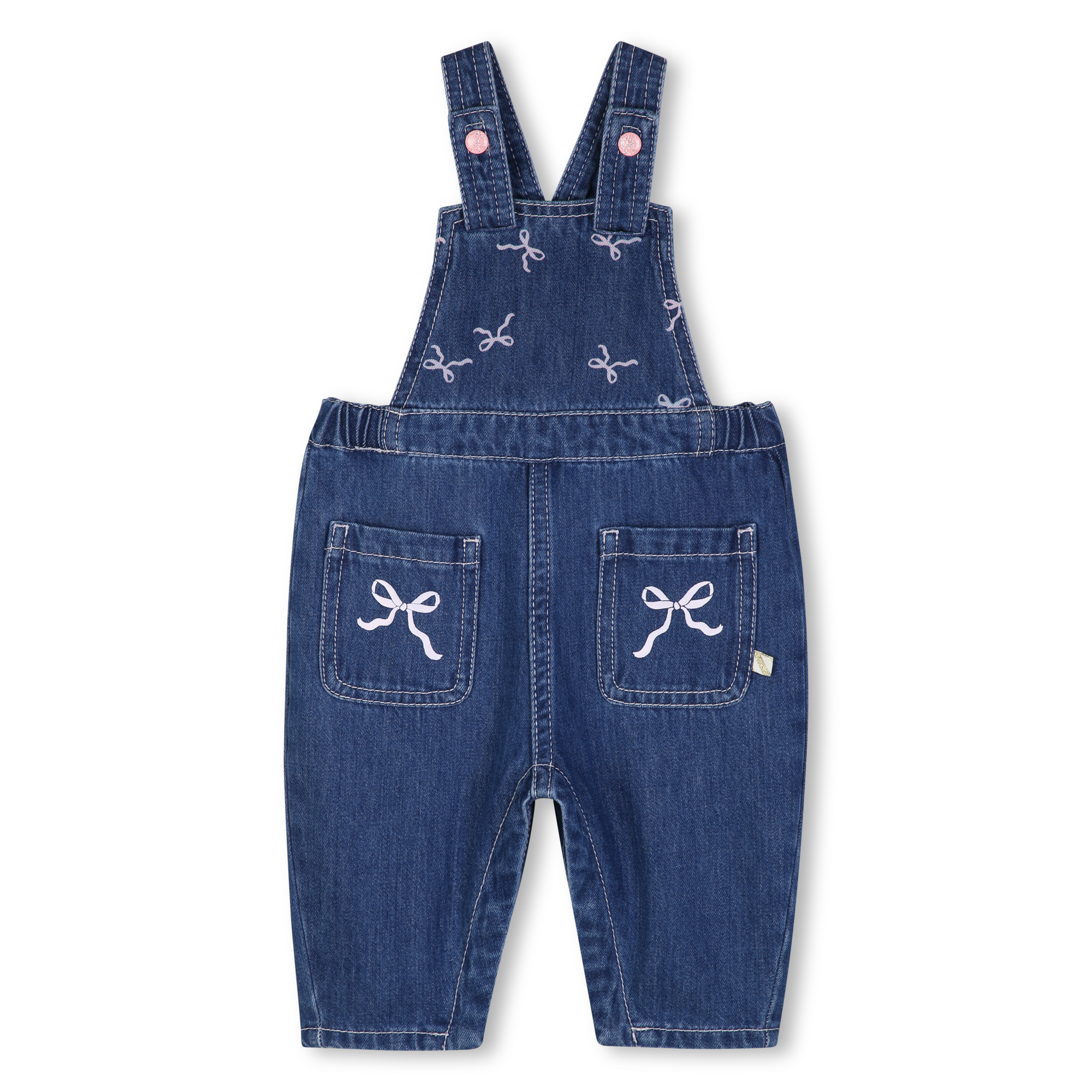 Billieblush - Salopette En Denim - Denim Blue - Fille - 3 Ans Billieblush - Salopette En Denim - Denim Blue - Fille - 3 Ans