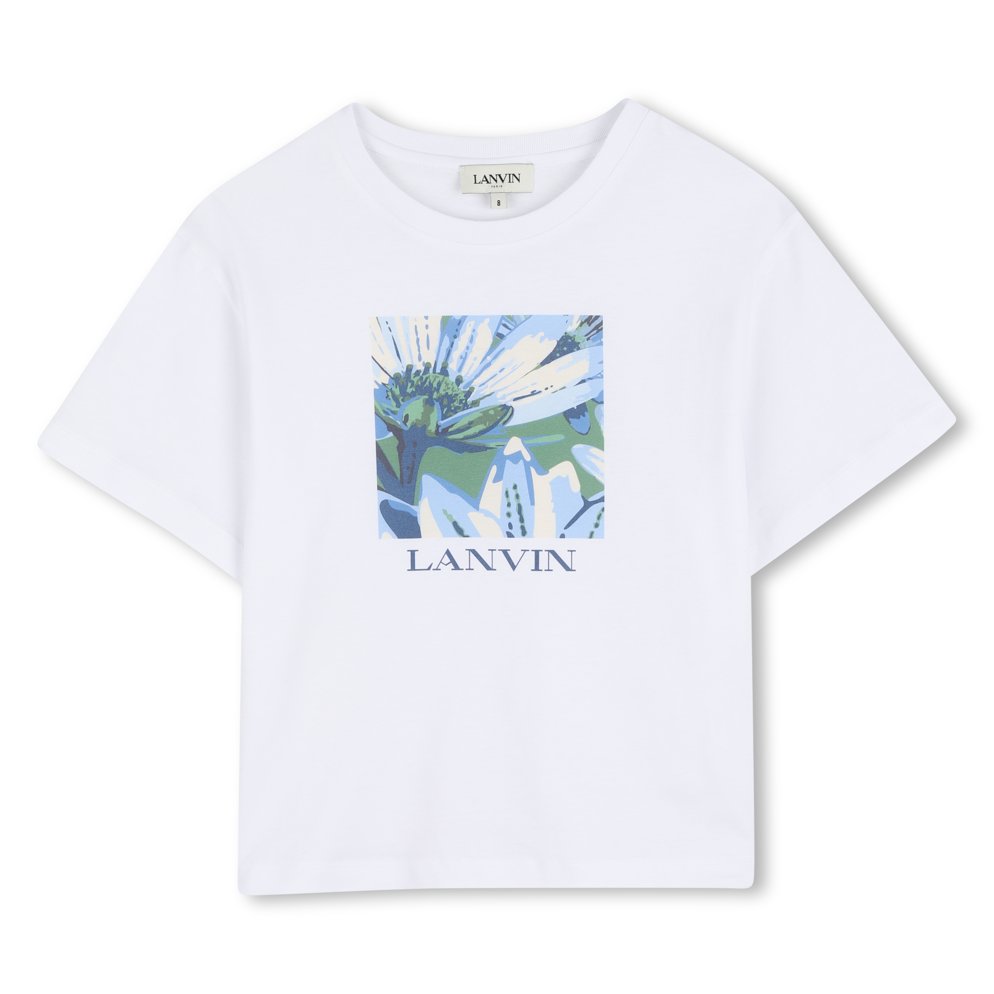 Lanvin - Tee-shirt Manches Courtes - Blanc - Fille - 12 Ans Lanvin - Tee-shirt Manches Courtes - Blanc - Fille - 12 Ans