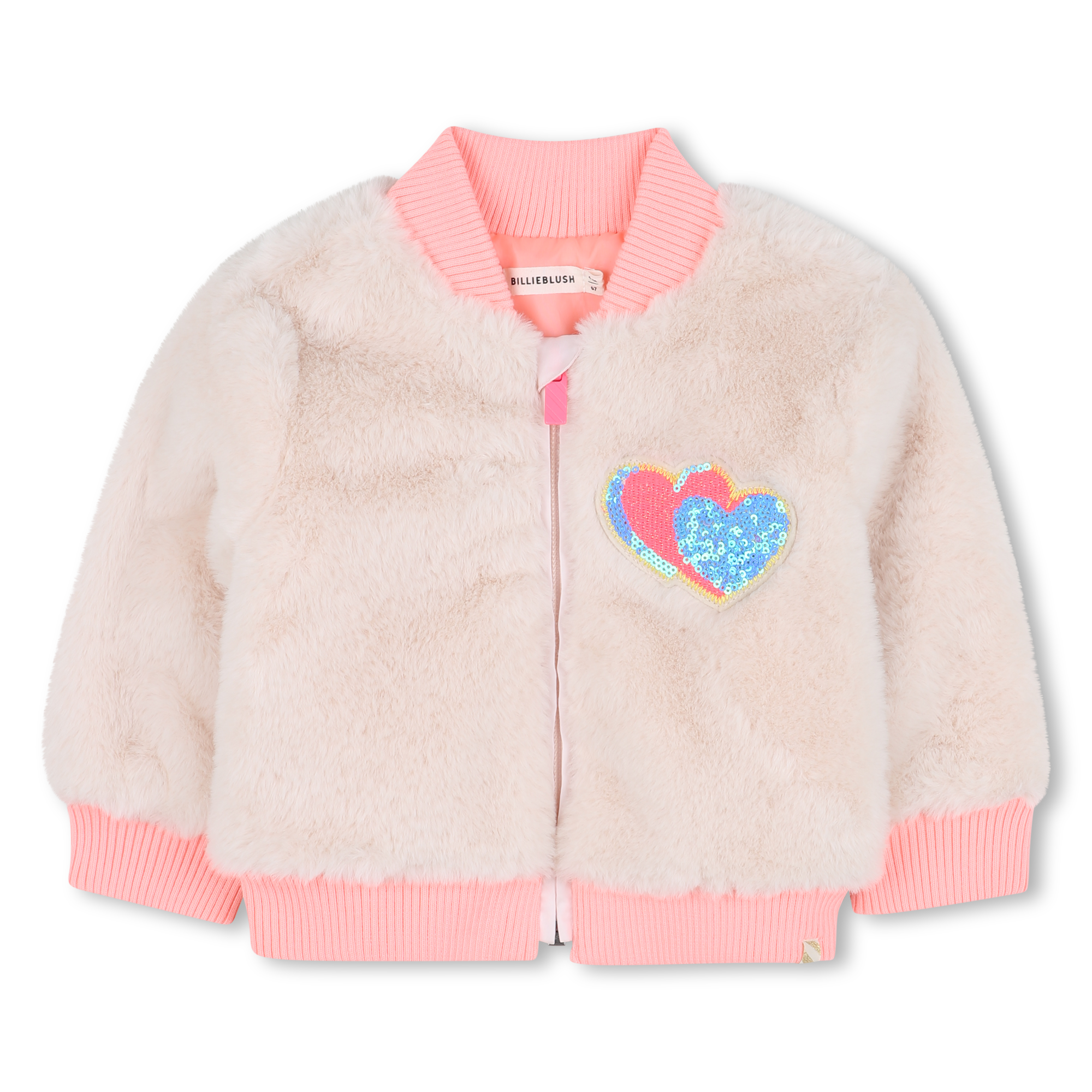 Billieblush - Manteau En Polaire - Rose Courage - Fille - 3 Ans Billieblush - Manteau En Polaire - Rose Courage - Fille - 3 Ans
