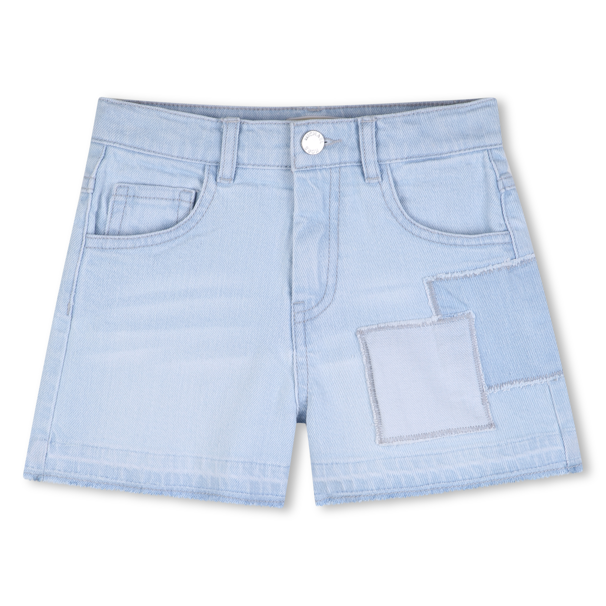 Michael Kors - Short En Jean - Denim Light Blue - Fille - 14 Ans Michael Kors - Short En Jean - Denim Light Blue - Fille - 14 Ans