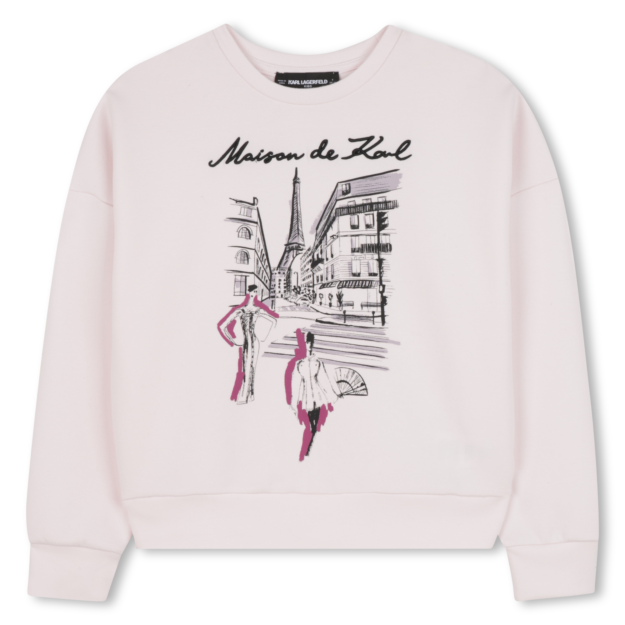 Karl Lagerfeld Kids - Sweat Manches Longues - Carinaria - Fille - 16 Ans