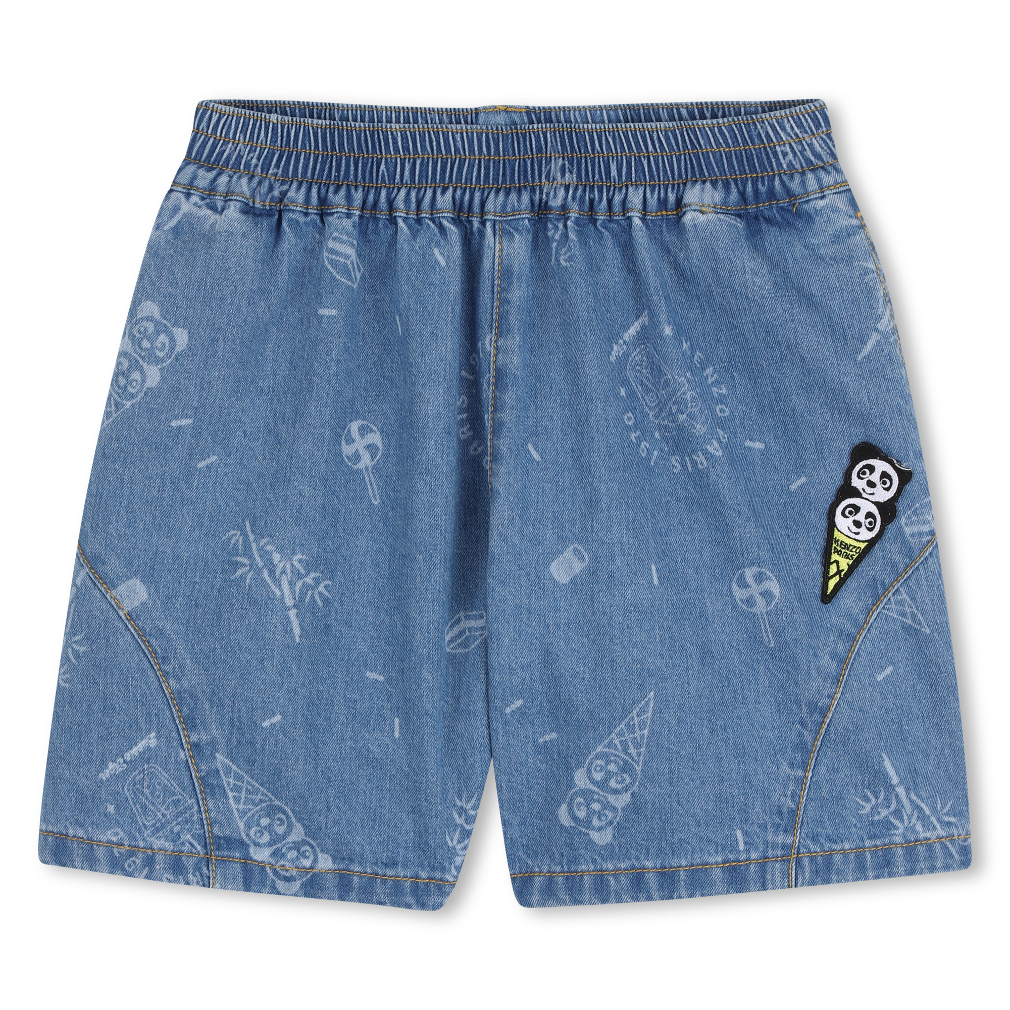 Kenzo Kids - Short En Jean - Laser - Fille - 10 Ans
