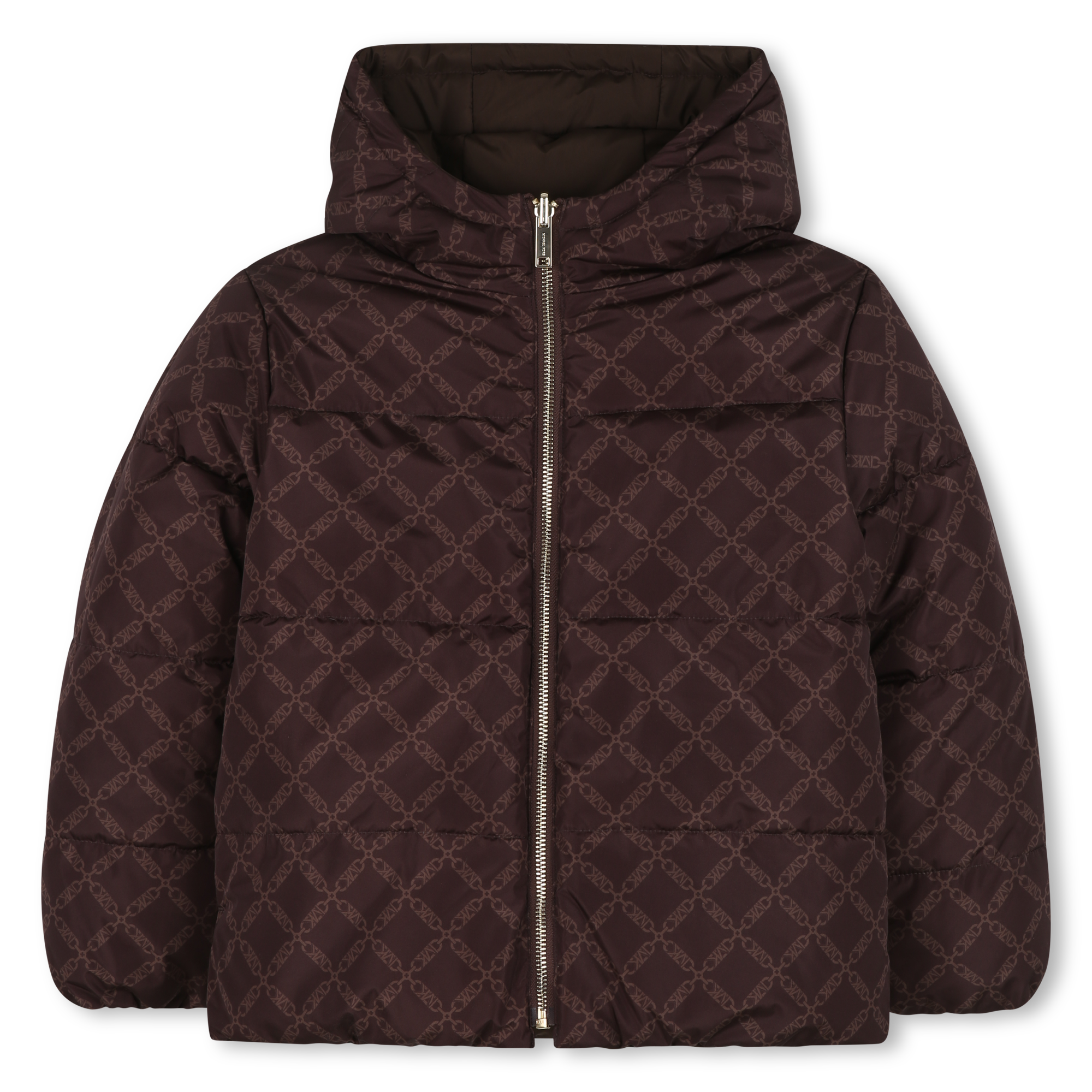 Michael+Kors+-+Doudoune+à+Capuche+Reversible+-+Fille+-+Taille+3+ans+-+Truffe+-+Kids+Around