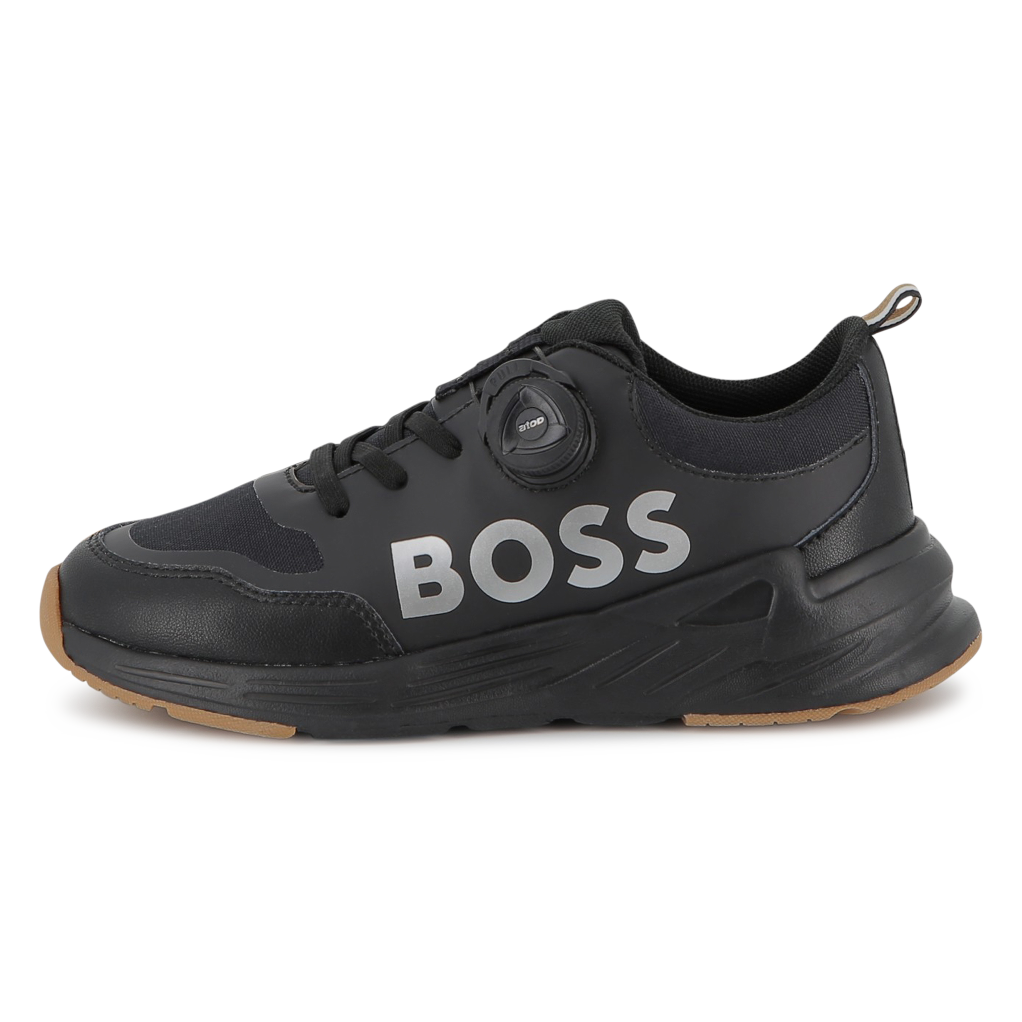 Boss - Baskets Avec Lacets Élastiqués - Black - Garçon - Taille 39