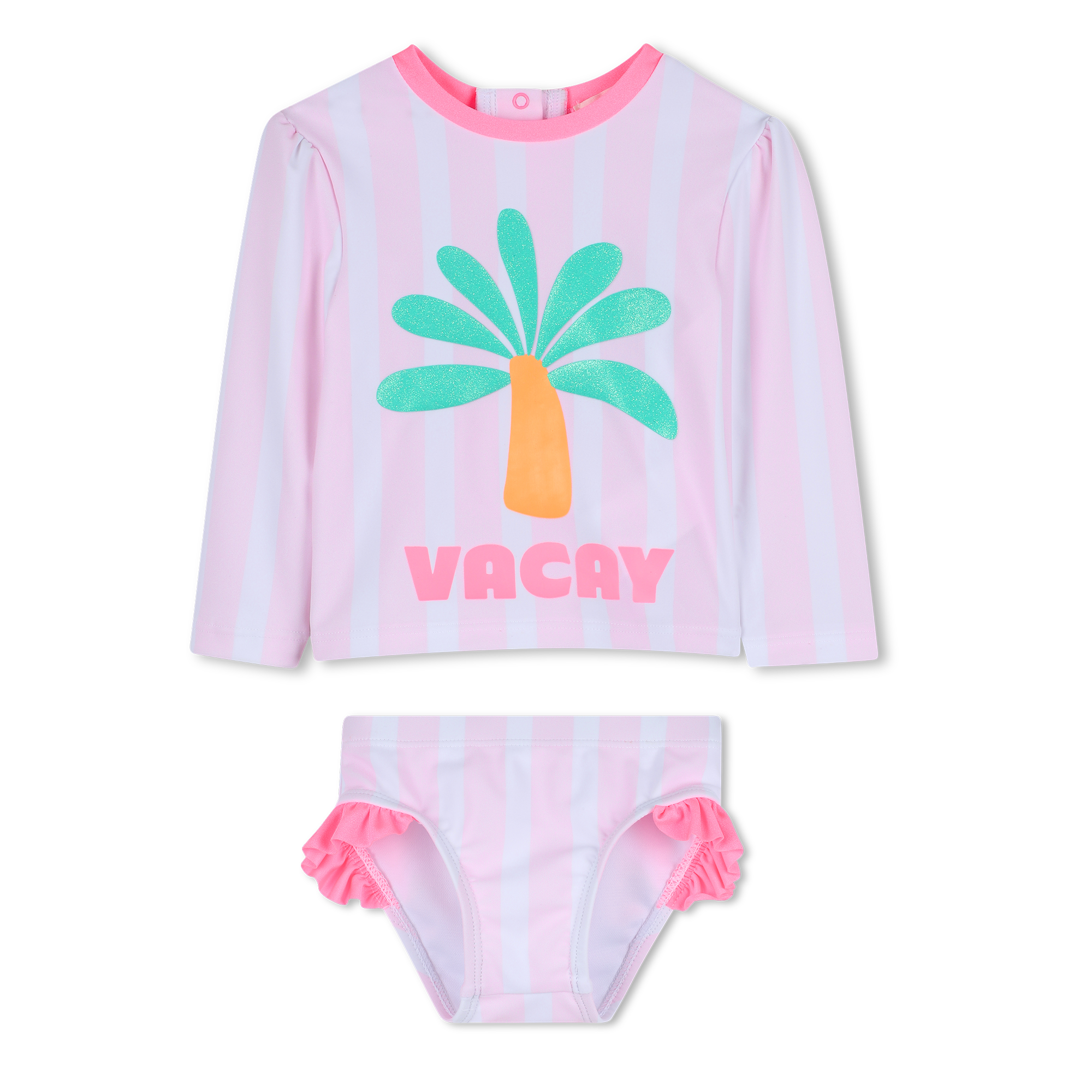 Billieblush - Maillot De Bain 2 Pièces - Baby Pink - Fille - 6 Mois