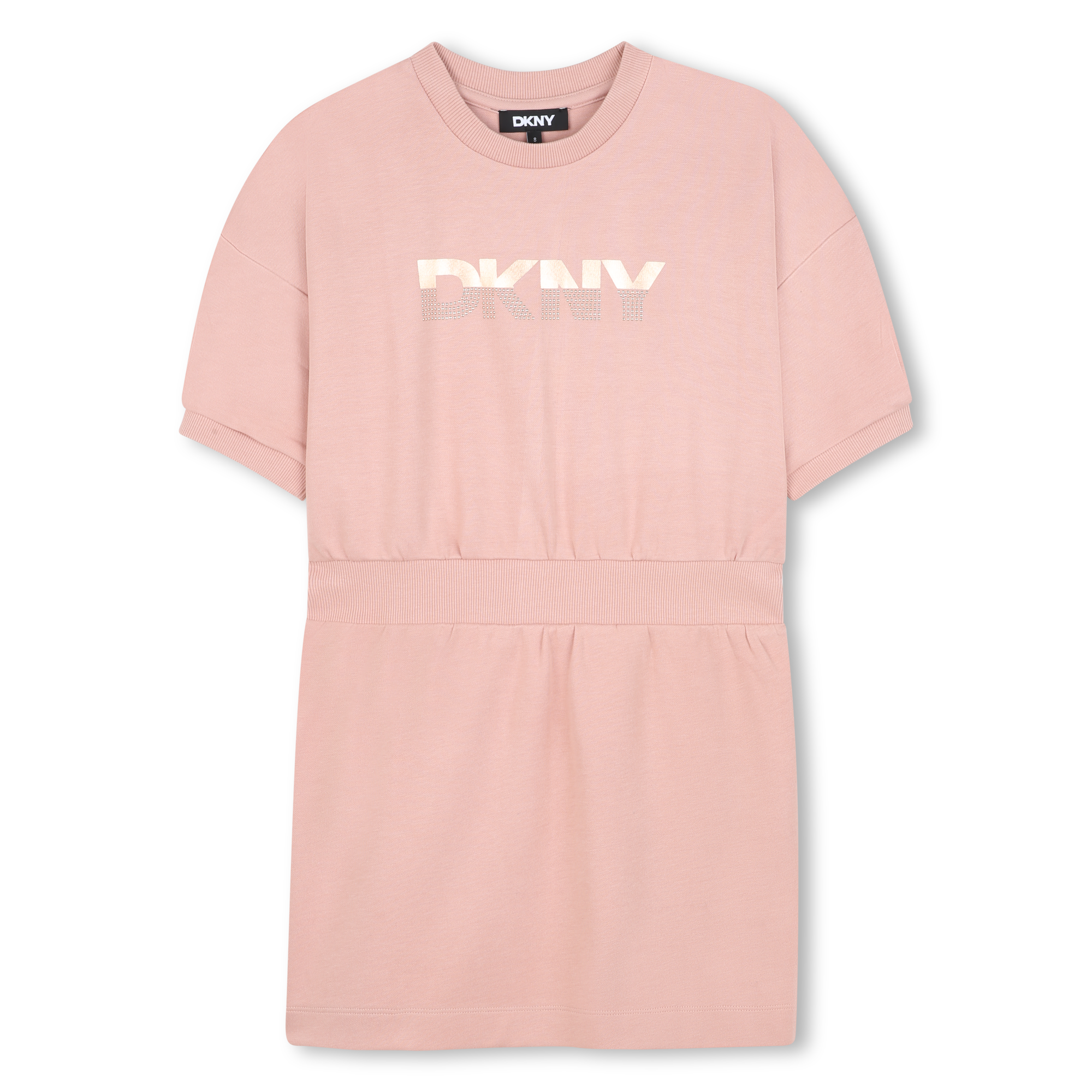 Dkny - Robe À Manches Courtes - Poudry - Fille - 4 Ans