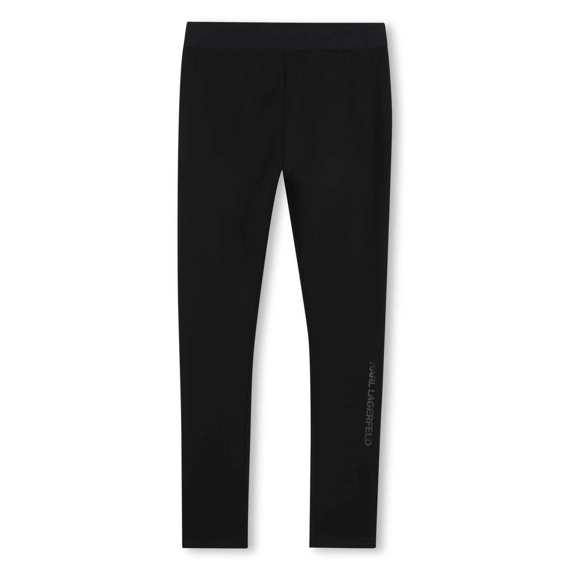 Karl Lagerfeld Kids - Legging - Black - Fille - 10 Ans