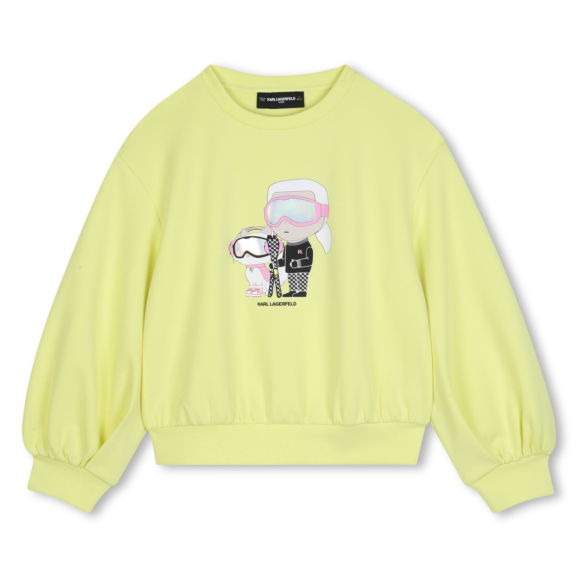 Karl Lagerfeld Kids - Sweat-shirt - Primevere - Fille - 6 Ans Karl Lagerfeld Kids - Sweat-shirt - Primevere - Fille - 6 Ans