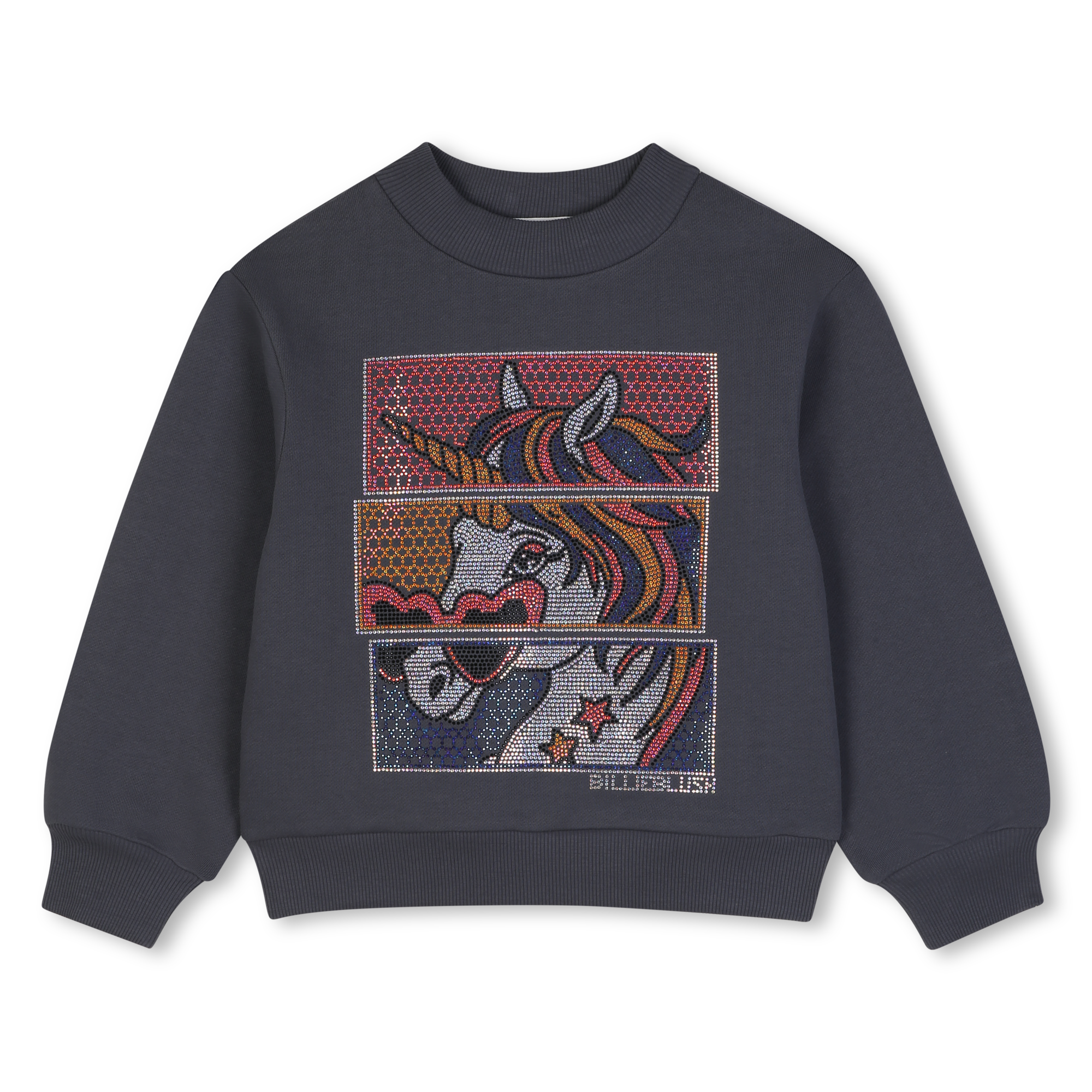Billieblush - Sweat-shirt - Asphalte - Fille - 6 Ans Billieblush - Sweat-shirt - Asphalte - Fille - 6 Ans