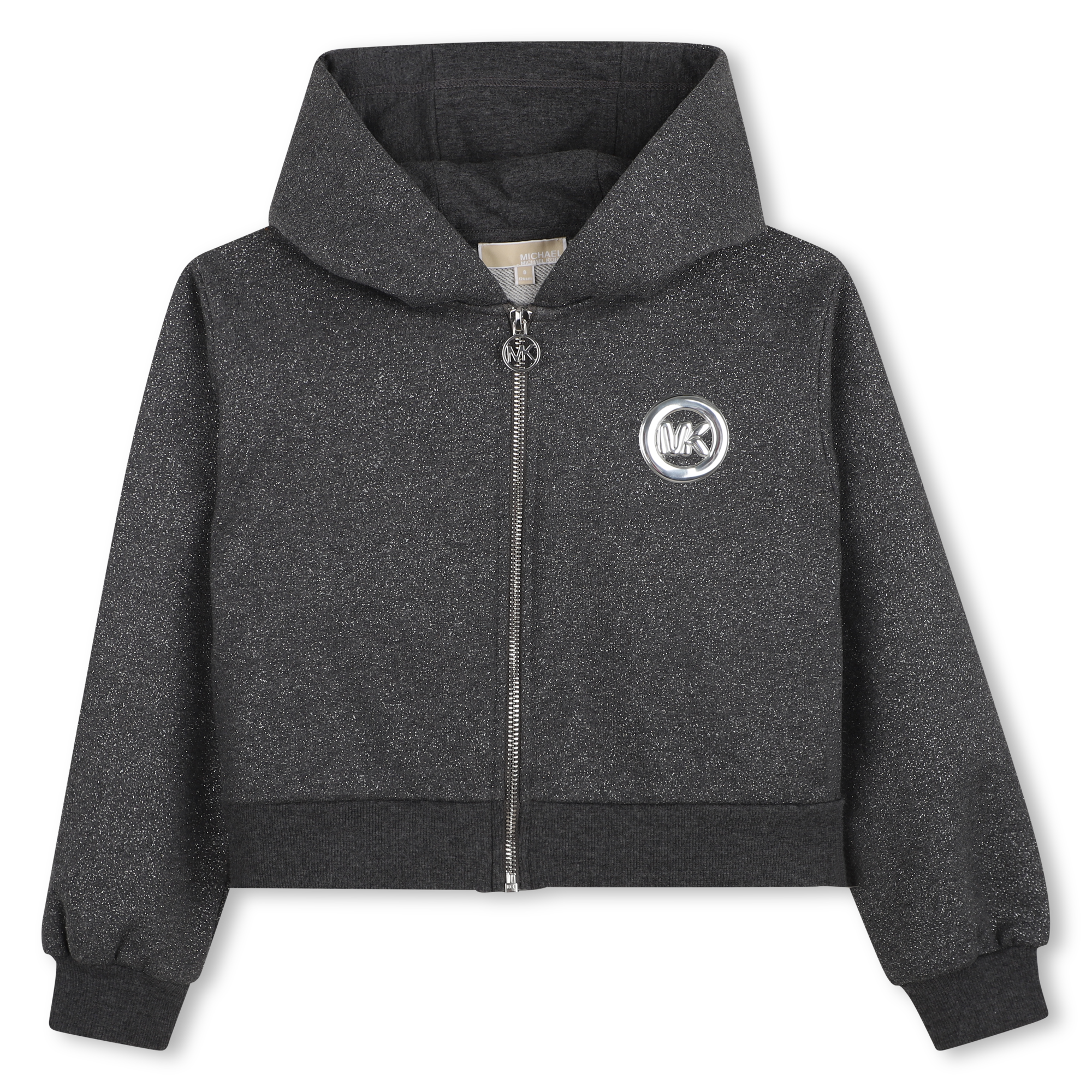 Michael Kors - Cardigan À Capuche - Gris Moyen Chine - Fille - 3 Ans
