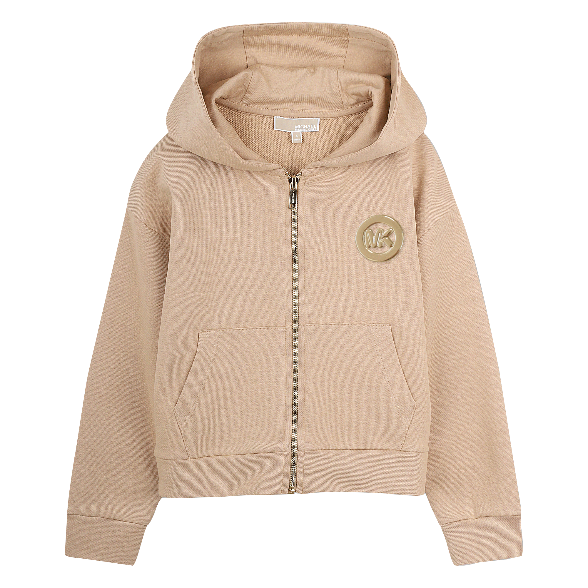 Michael Kors - Sweat Zippé À Capuche - Ficelle - Fille - 6 Ans