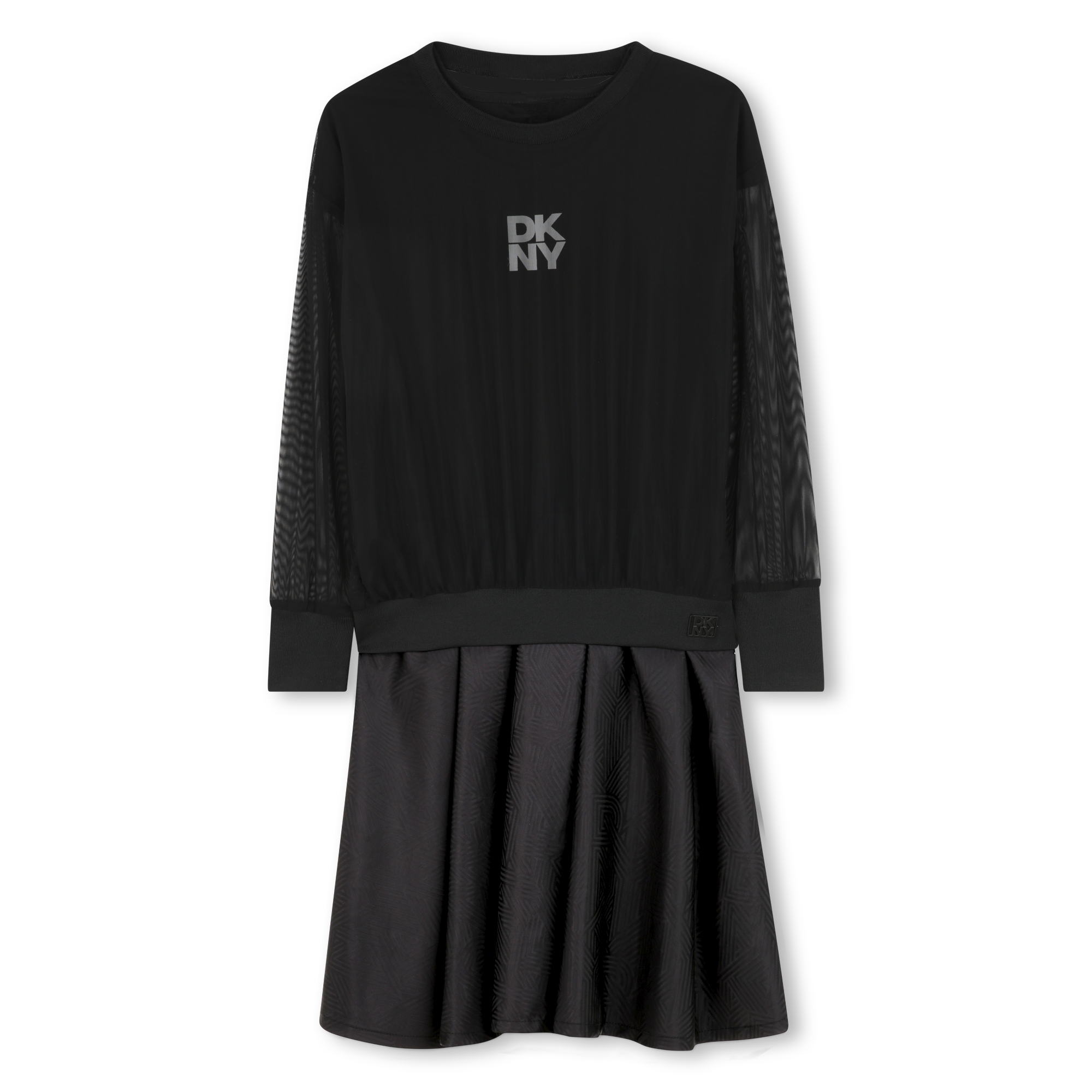 Dkny - Robe 2 En 1 - Black - Fille - 4 Ans