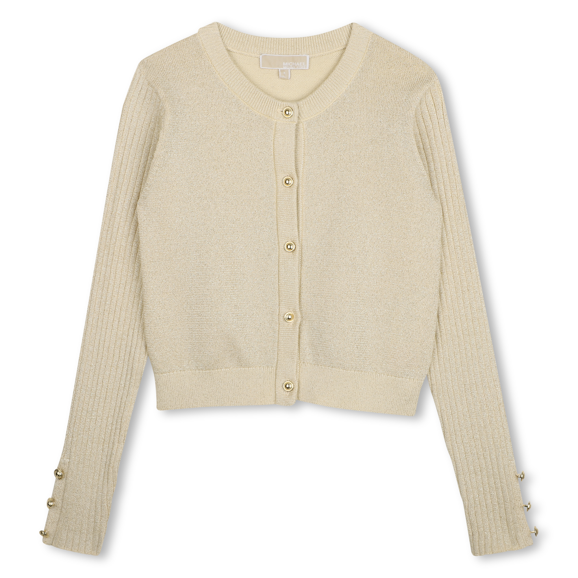 Michael Kors - Cardigan En Tricot - Aspen Gold - Fille - 6 Ans Michael Kors - Cardigan En Tricot - Aspen Gold - Fille - 6 Ans