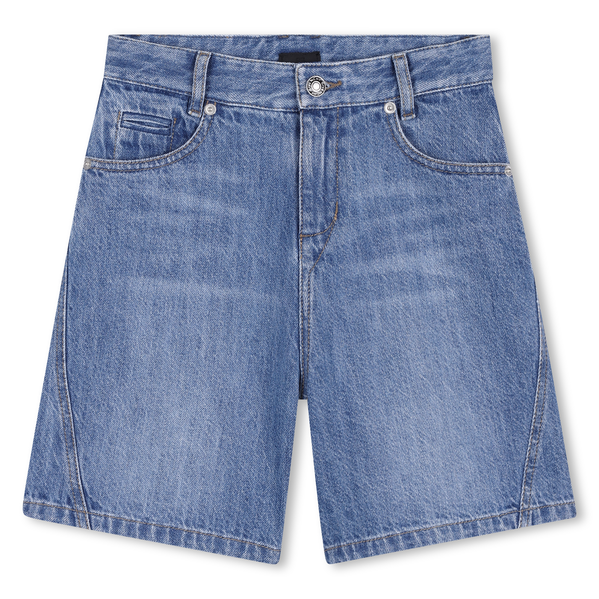 Givenchy - Short En Jean - Dble Stone+brossage - Garçon - 6 Ans