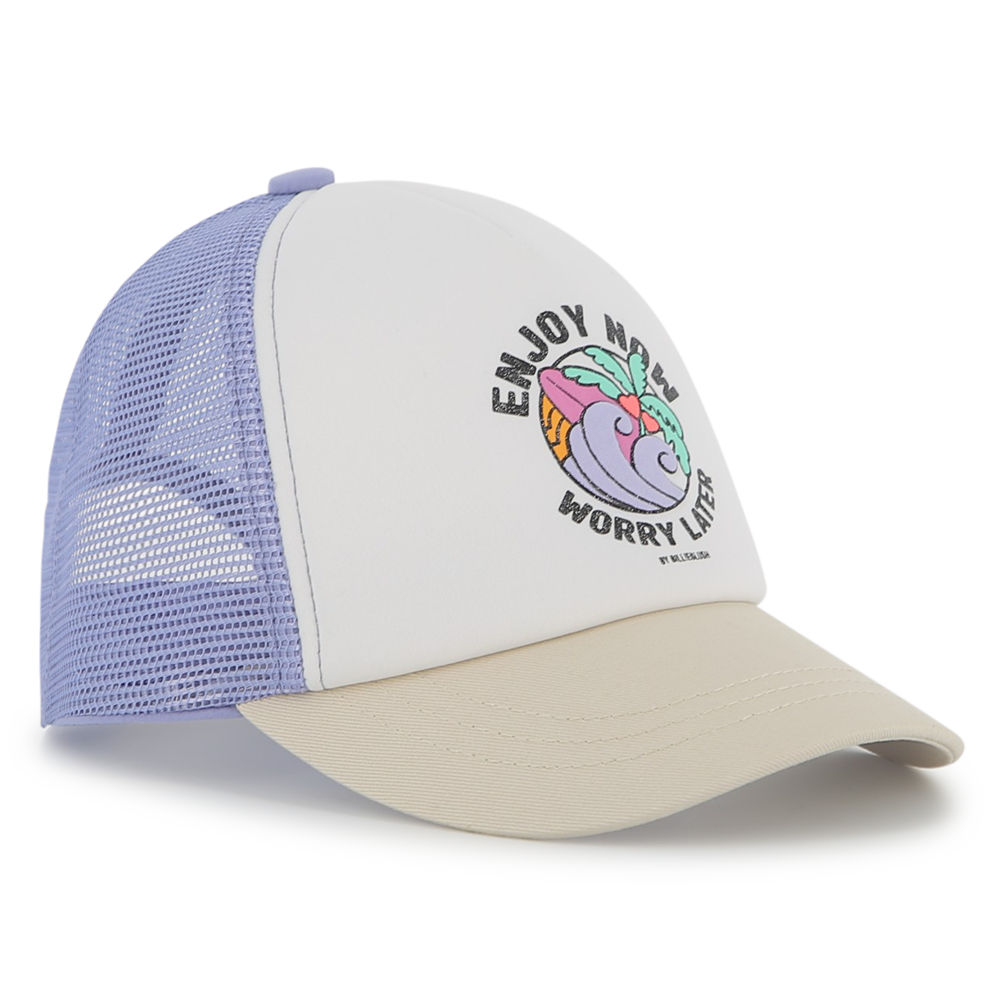 Billieblush - Casquette Réglable A L'arrière - Angel Blue - Fille - Taille 56 Billieblush - Casquette Réglable A L'arrière - Angel Blue - Fille - Taille 56