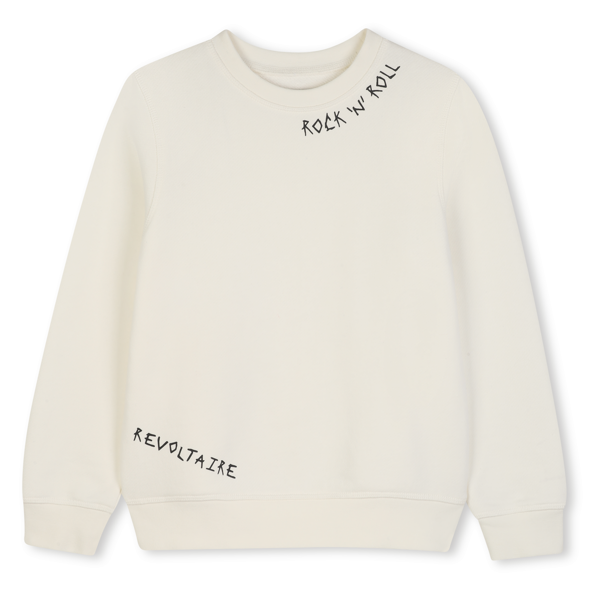 Zadig & Voltaire - Sweat-shirt - Milk - Unisexe - 8 Ans Zadig & Voltaire - Sweat-shirt - Milk - Unisexe - 8 Ans