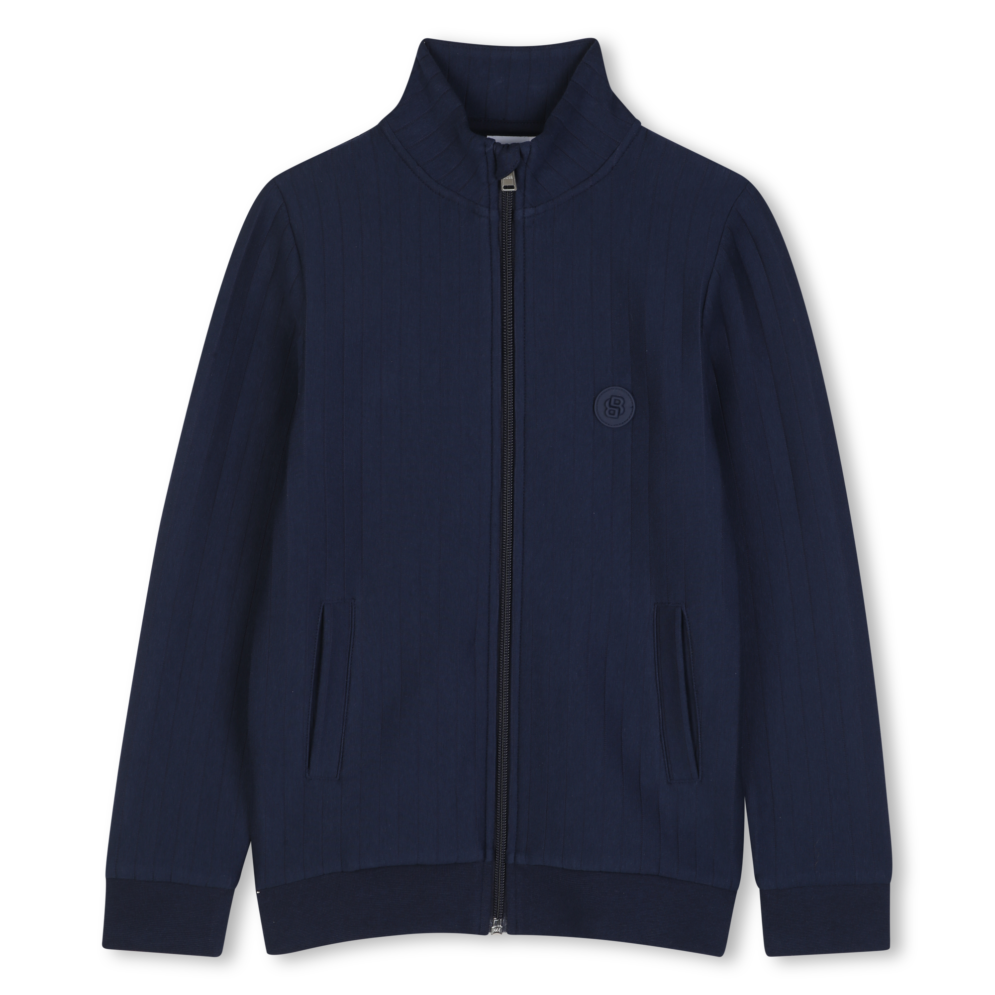 Boss - Gilet Rayé - Bleu Cargo - Garçon - 4 Ans