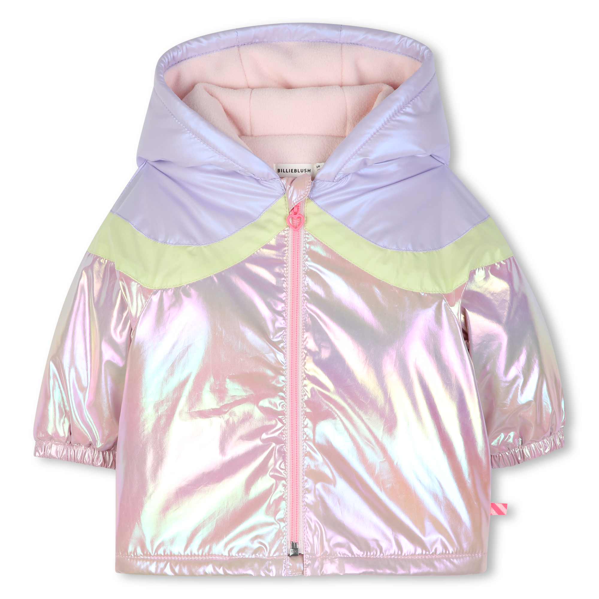 Billieblush - Coupe-vent À Capuche - Rosee - Fille - 12 Mois Billieblush - Coupe-vent À Capuche - Rosee - Fille - 12 Mois