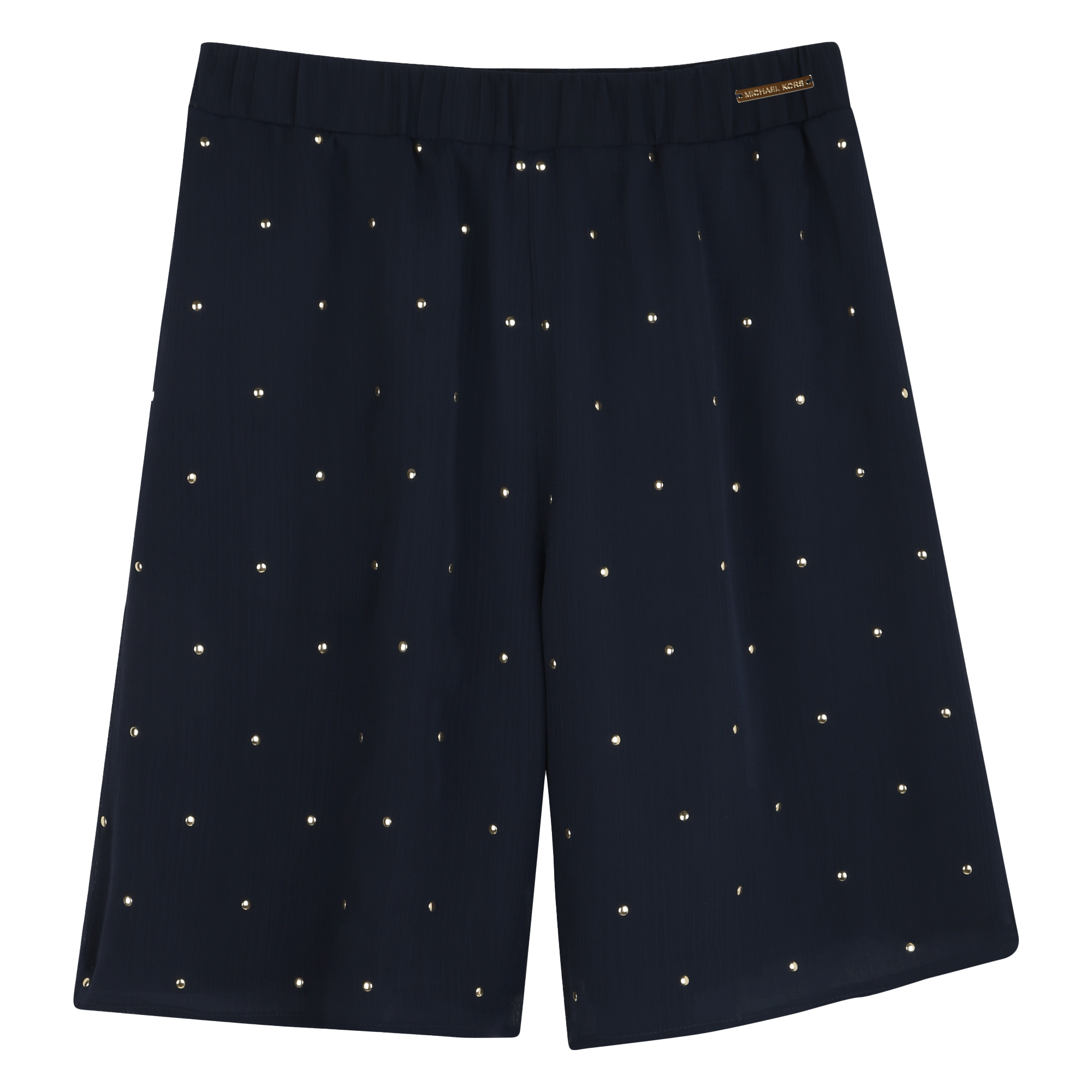 Michael+Kors+-+Bermuda+De+Ceremonie+En+Crepe+-+Fille+-+Taille+8+ans+-+Bleu+-+Kids+Around