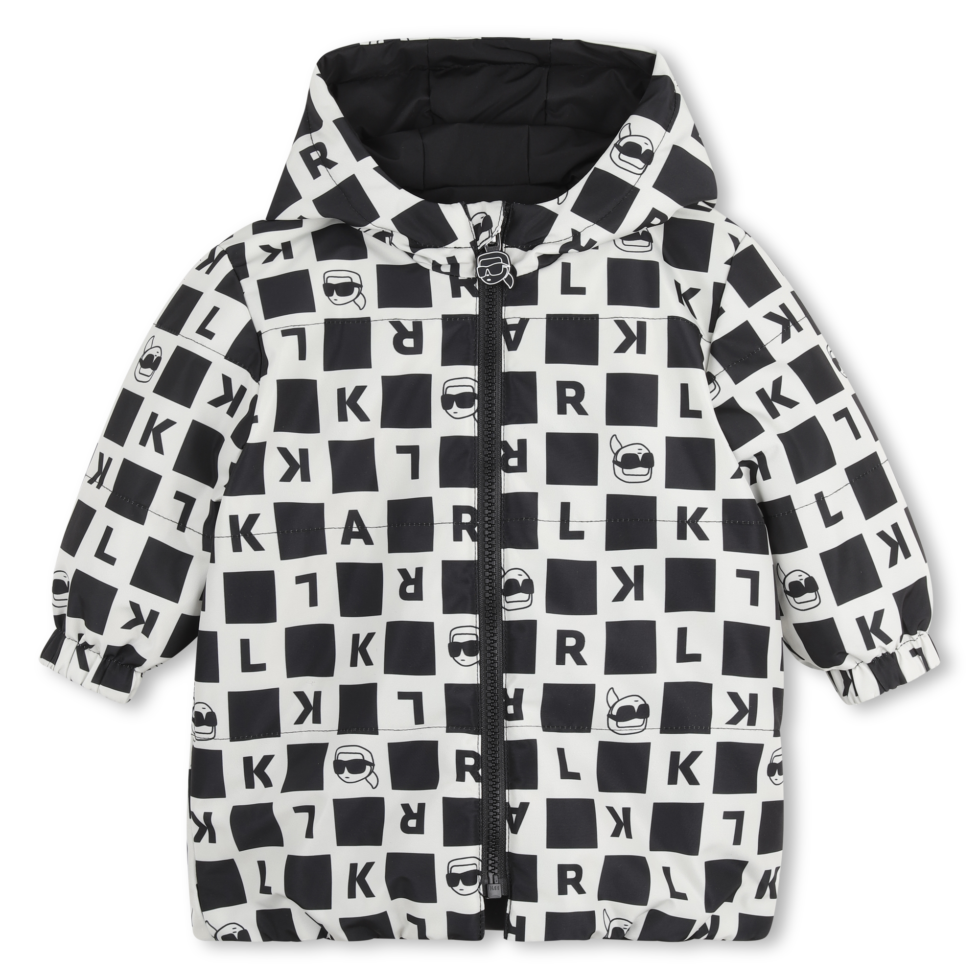 Karl Lagerfeld Kids - Doudoune Réversible - Chanvre - Garçon - 12 Mois