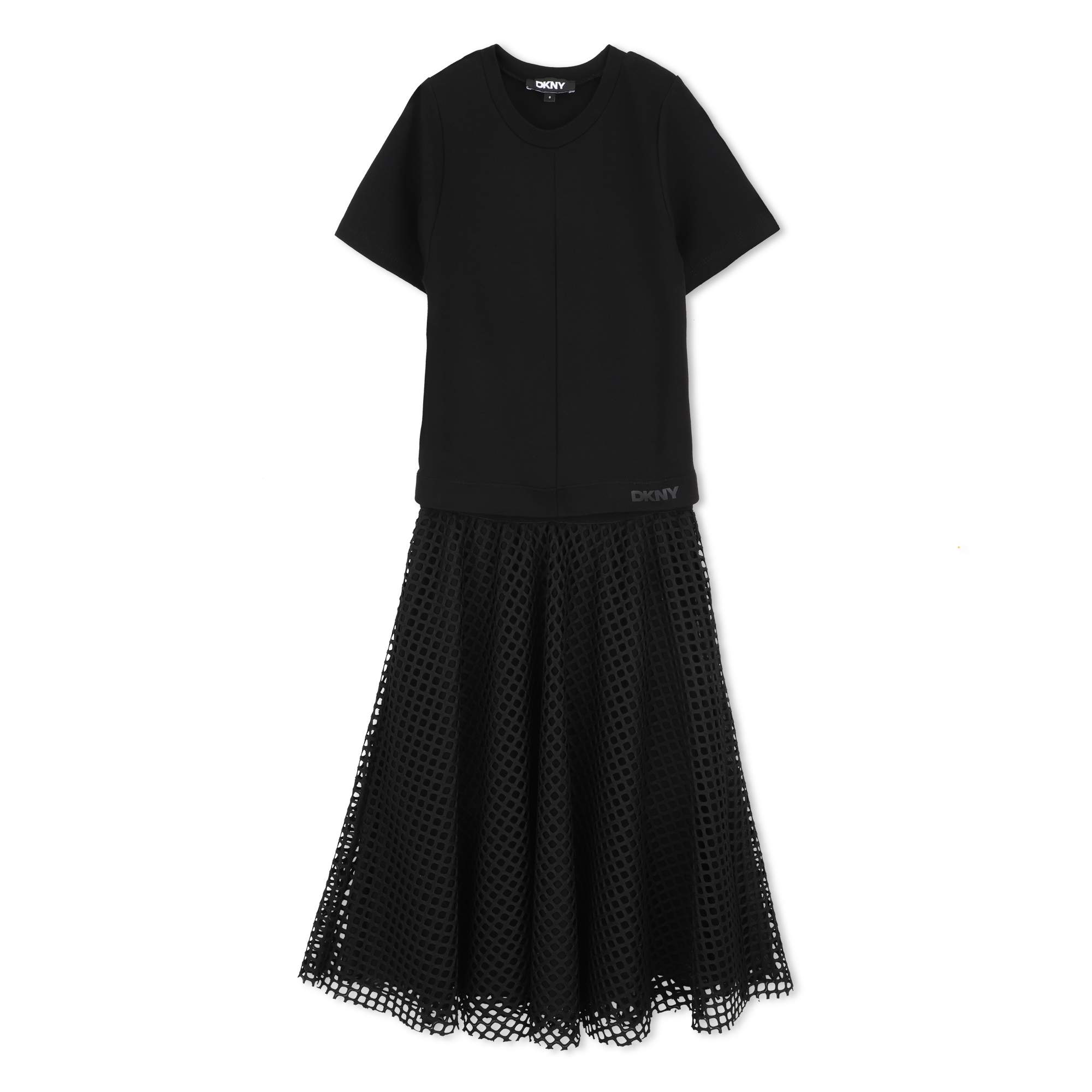 Dkny - Robe 2 En 1 - Black - Fille - 6 Ans