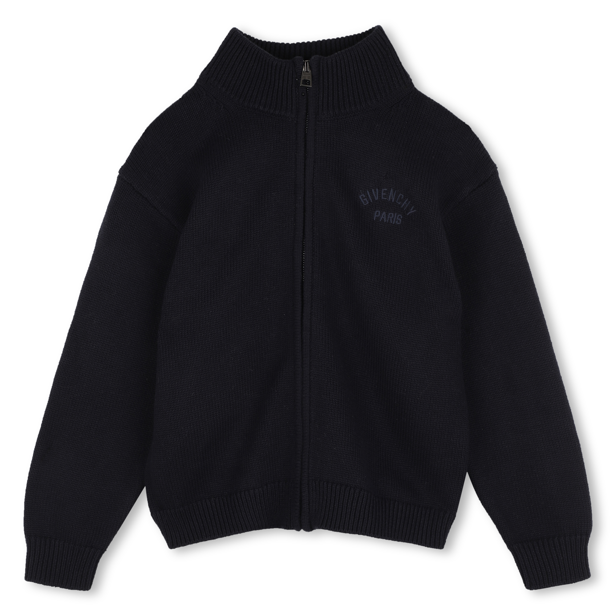 Givenchy - Cardigan En Tricot - Bleu Nuit - Garçon - 8 Ans