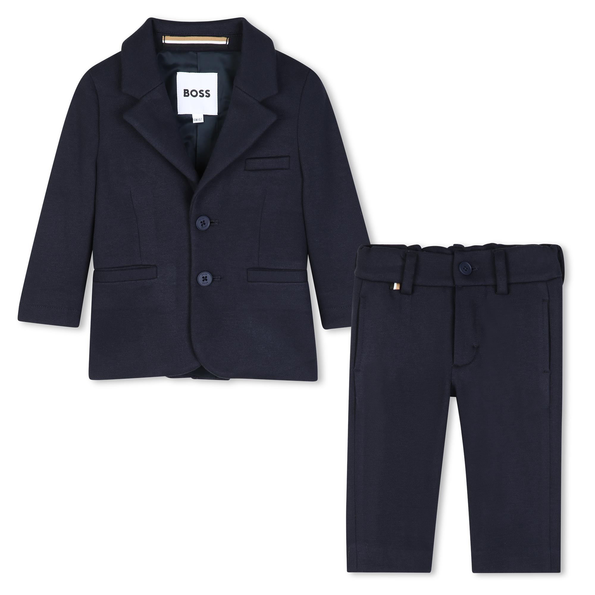 Boss - Ensemble De Costume - Marine Blue - Garçon - 12 Mois