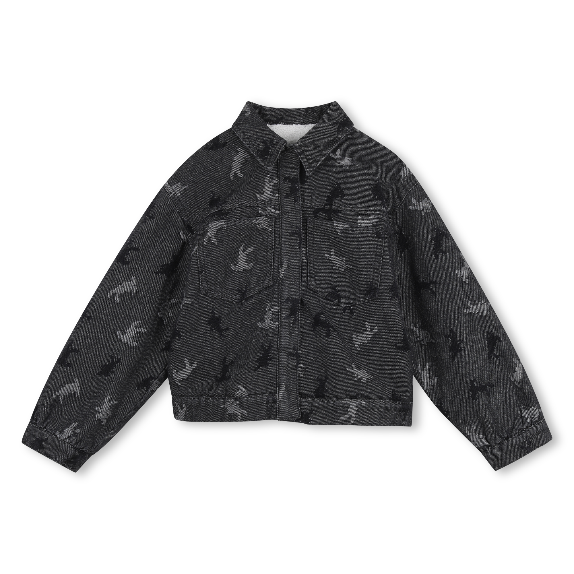 Kenzo Kids - Veste En Denim - Denim Dark Grey - Fille - 8 Ans Kenzo Kids - Veste En Denim - Denim Dark Grey - Fille - 8 Ans