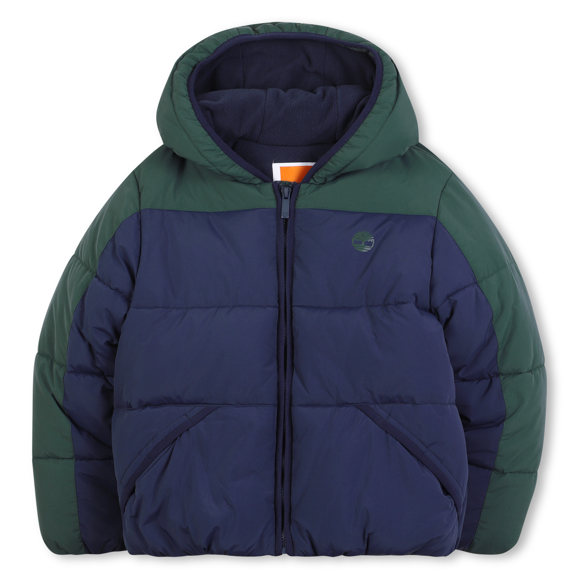 Timberland+-+Doudoune+Deperlante+à+Capuche+-+Garcon+-+Taille+4+ans+-+Vert+-+Kids+Around