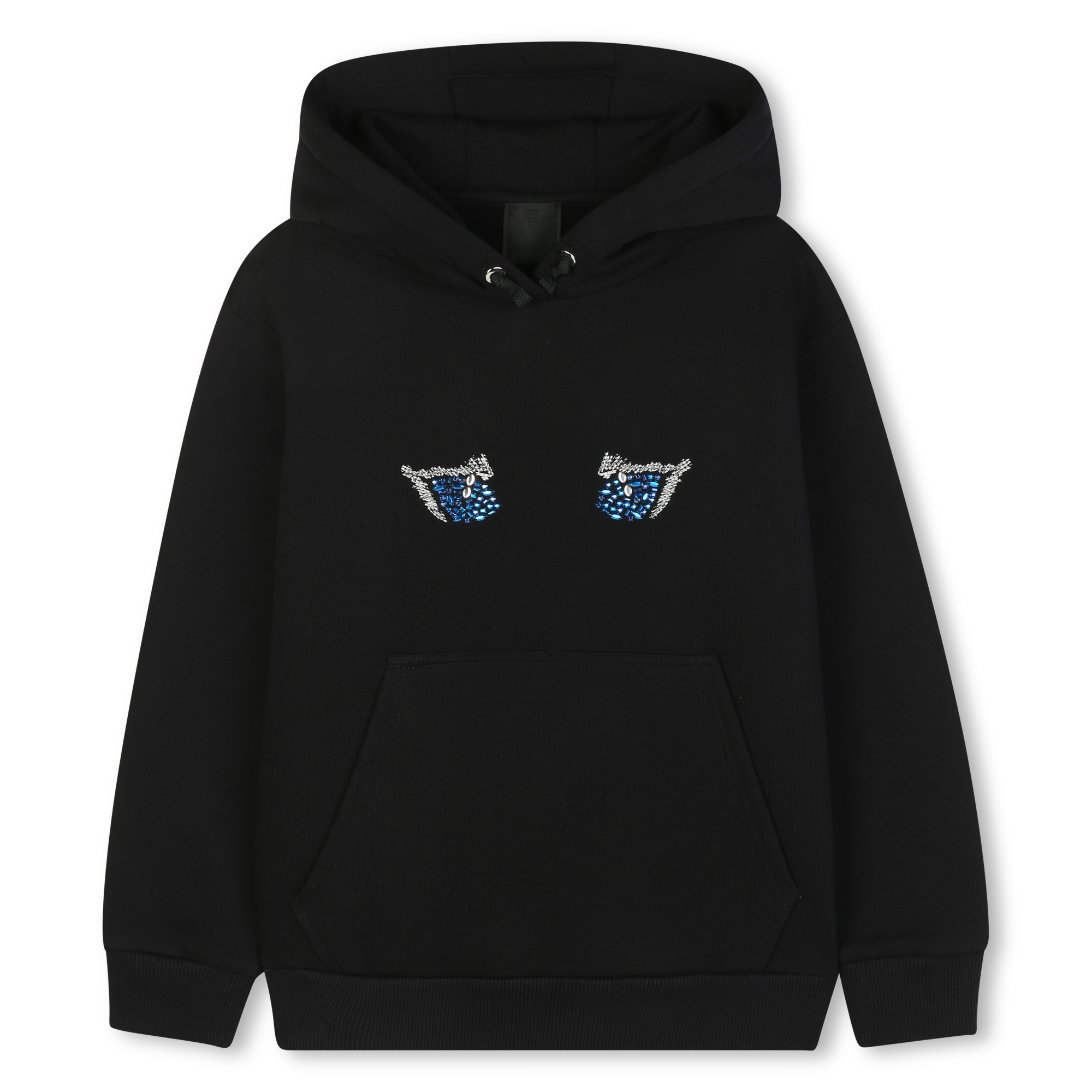 Givenchy+-+Sweat+à+Capuche+-+Fille+-+Taille+4+ans+-+Noir+-+Kids+Around